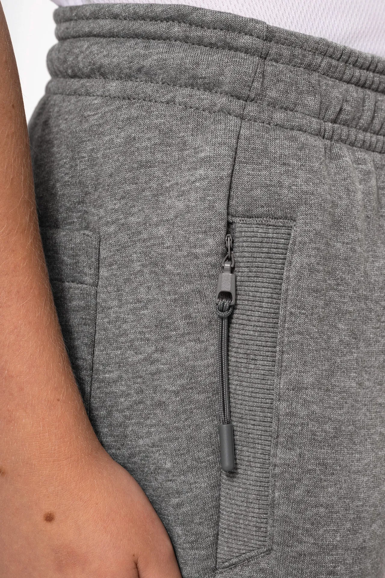 Multisport-Bermuda-Shorts aus Fleece für Kinder