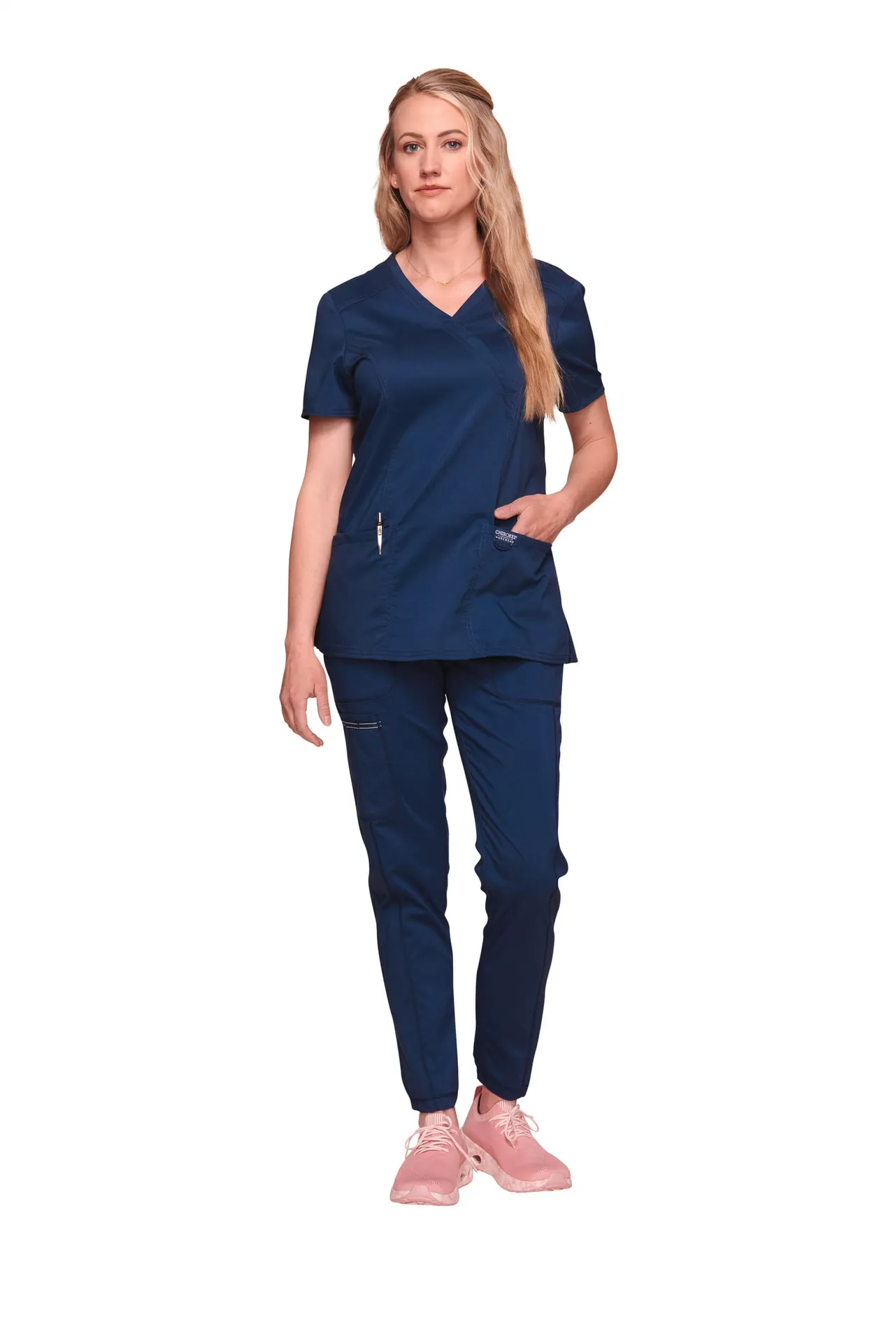 Oberteil in Wickeloptik, Damen