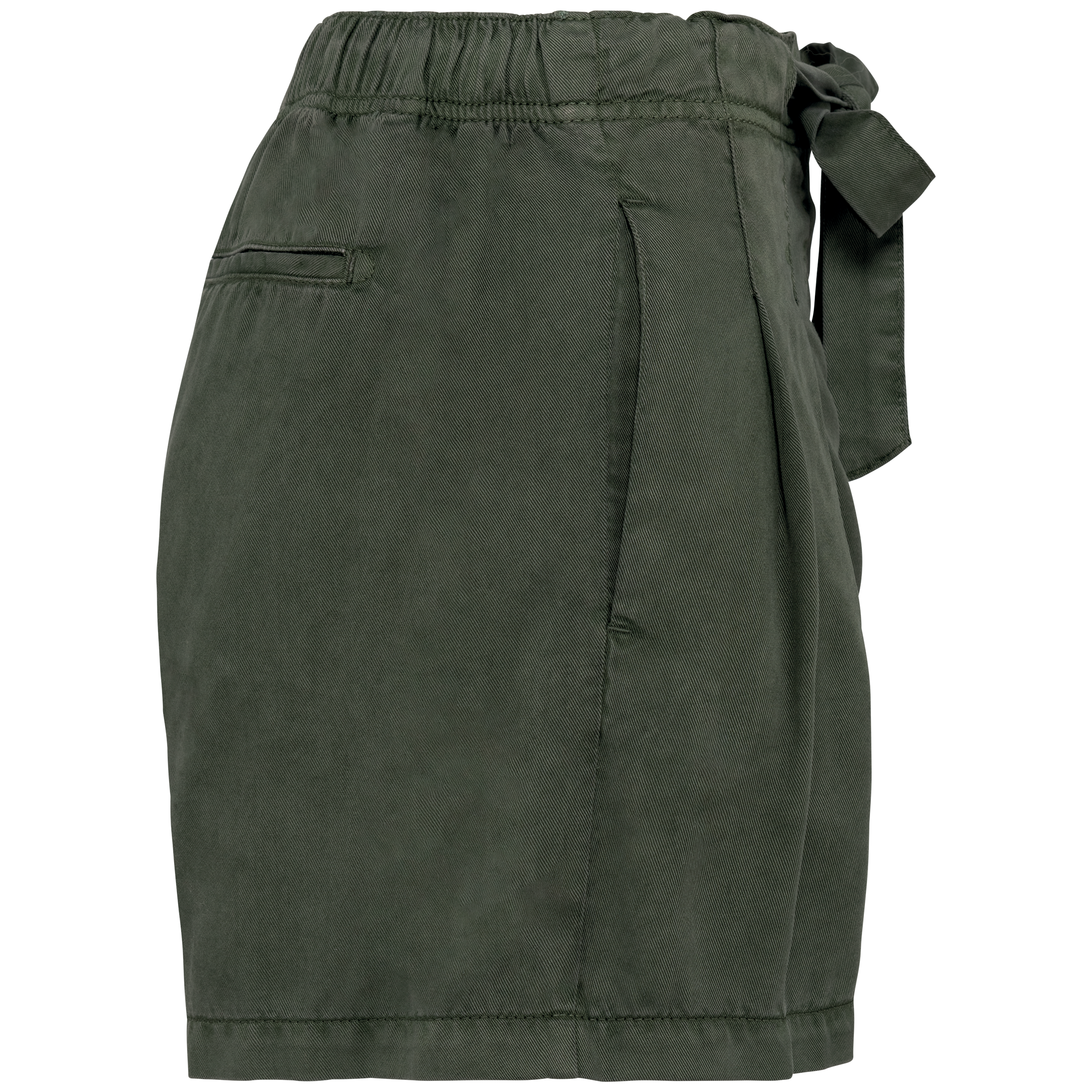 Umweltfreundliche ausgewaschene Damenshorts aus Lyocell