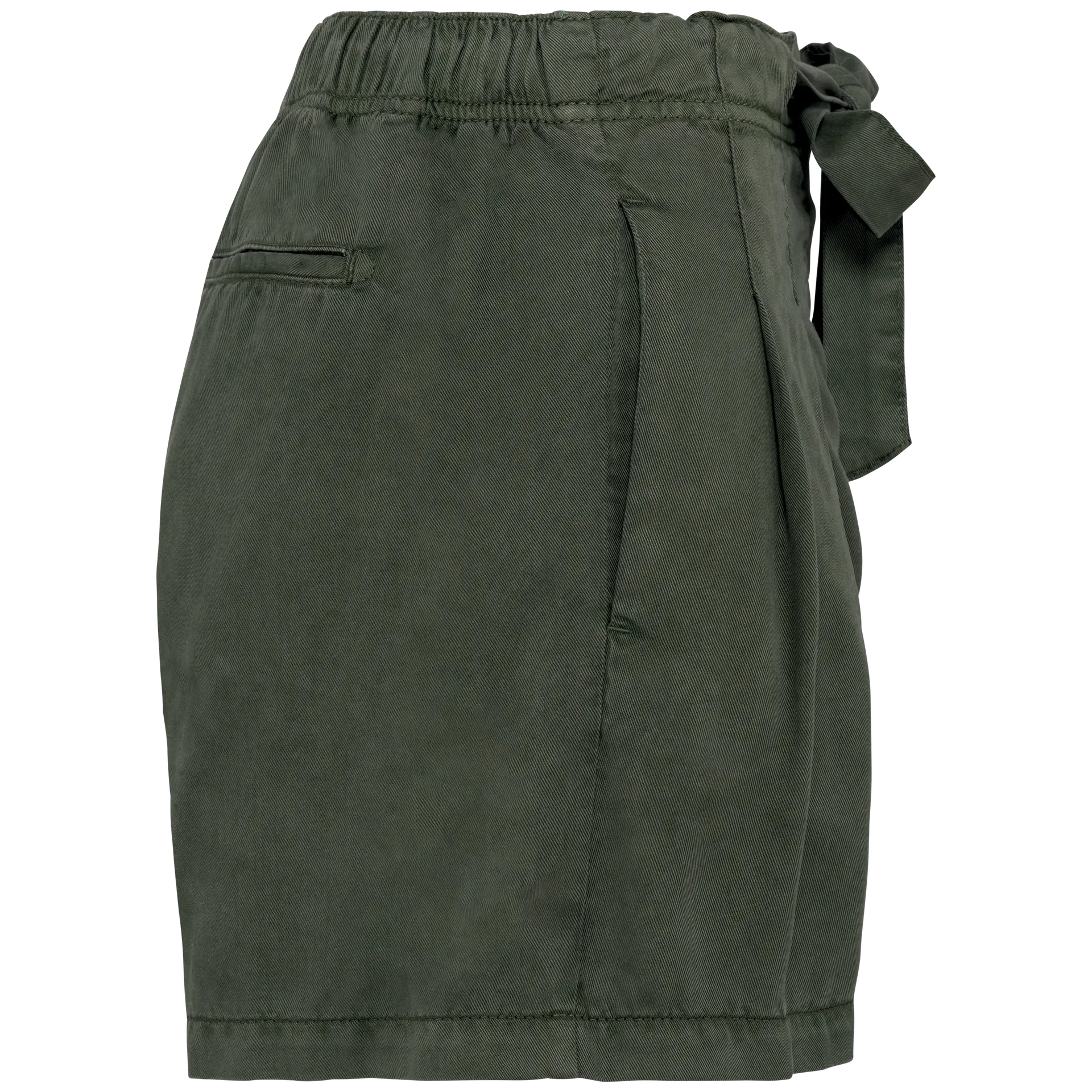 Umweltfreundliche ausgewaschene Damenshorts aus Lyocell