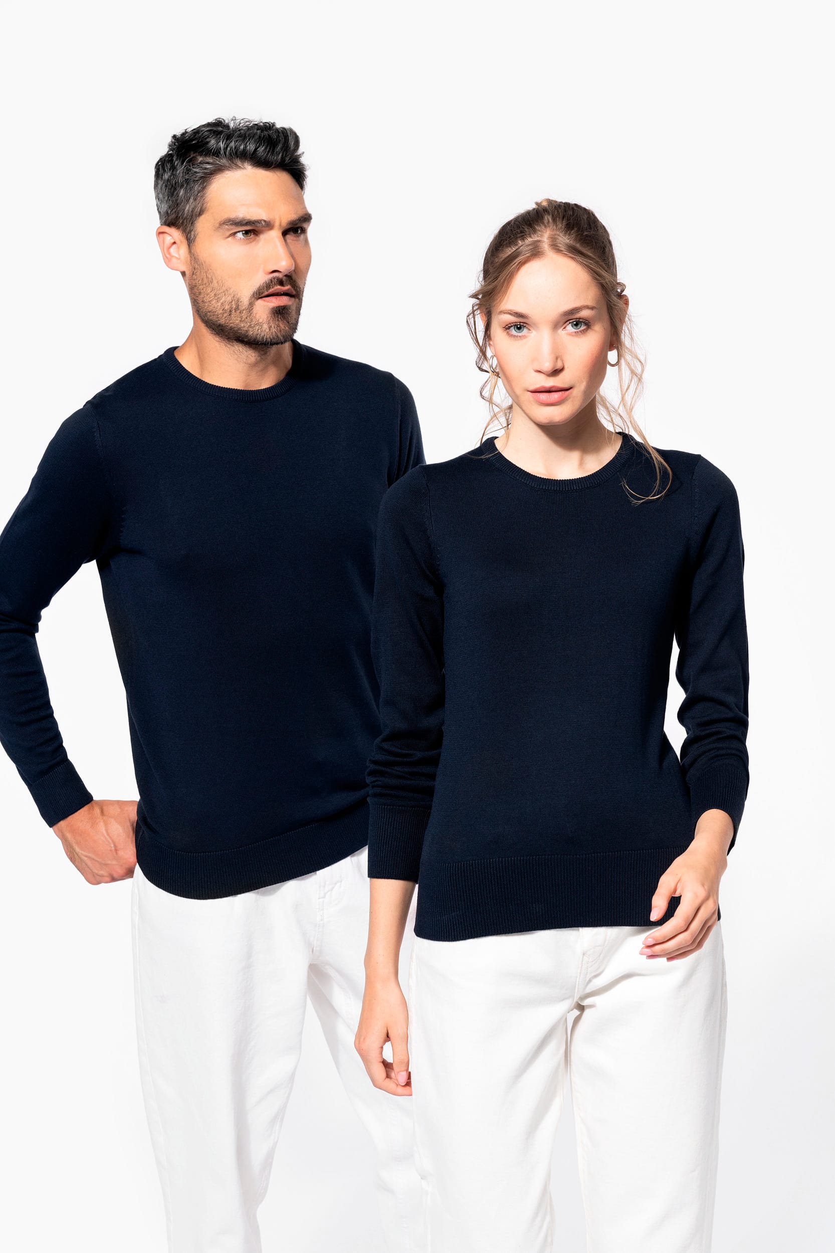 Damen Pullover Rundhals