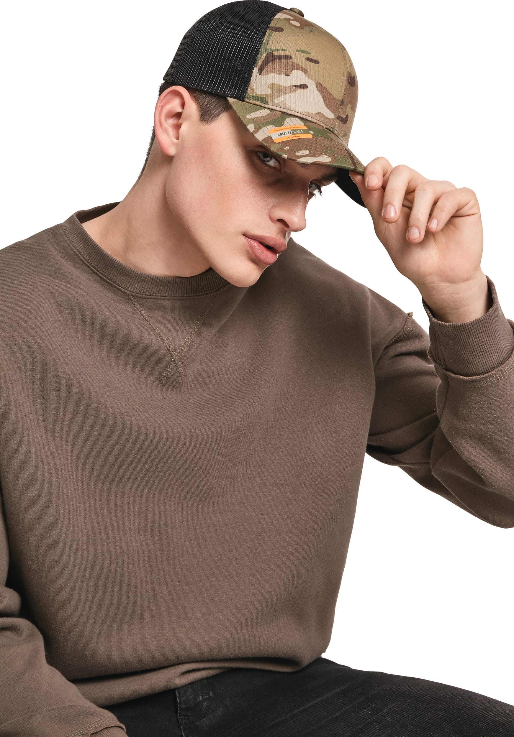 Multicam Retro-Trucker-Kappe