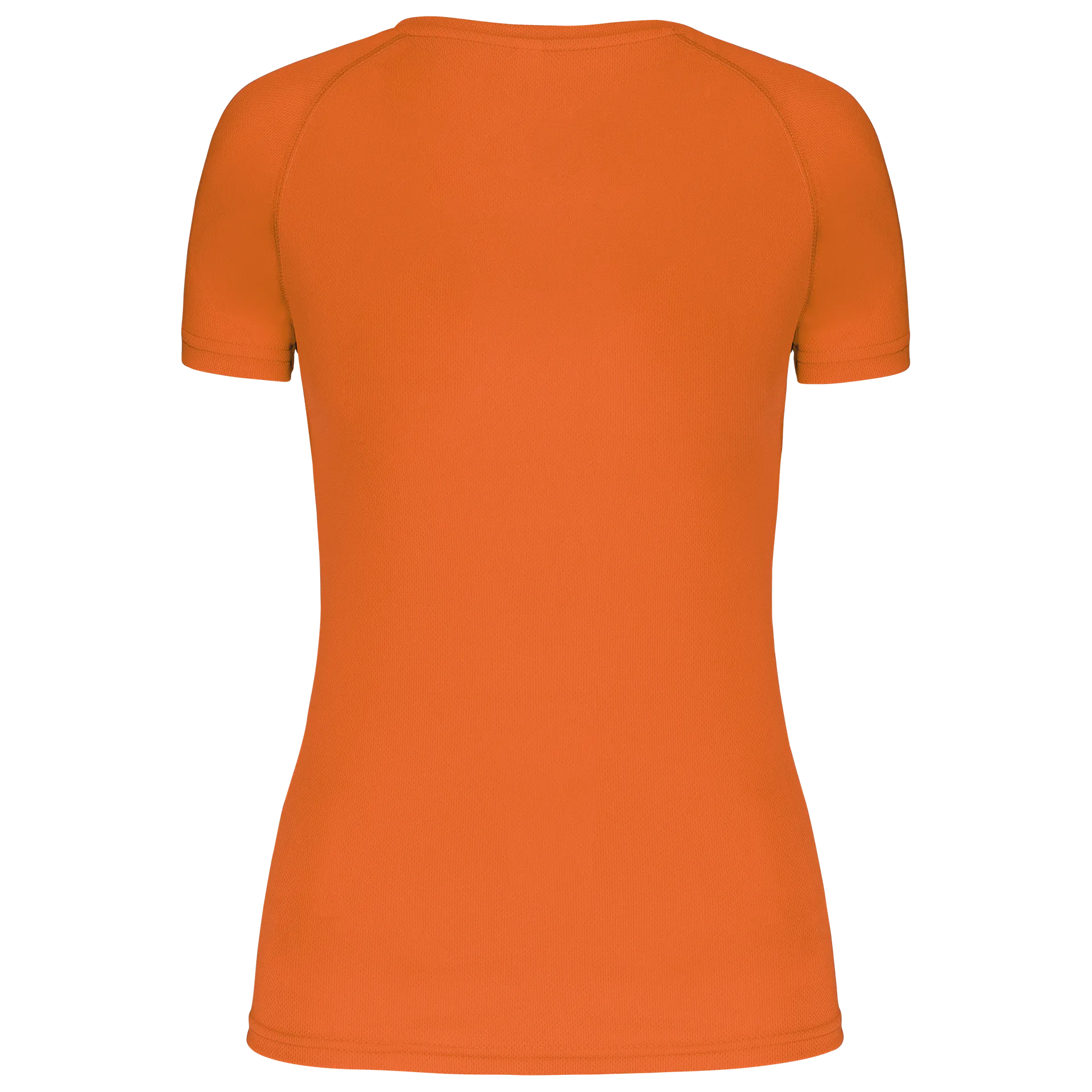 Damen Kurzarm-Sportshirt mit V-Ausschnitt