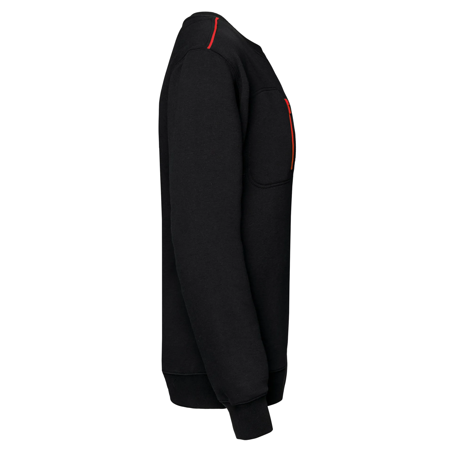 Day To Day Unisex-Sweatshirt mit kontrastfarbener zip Tasche