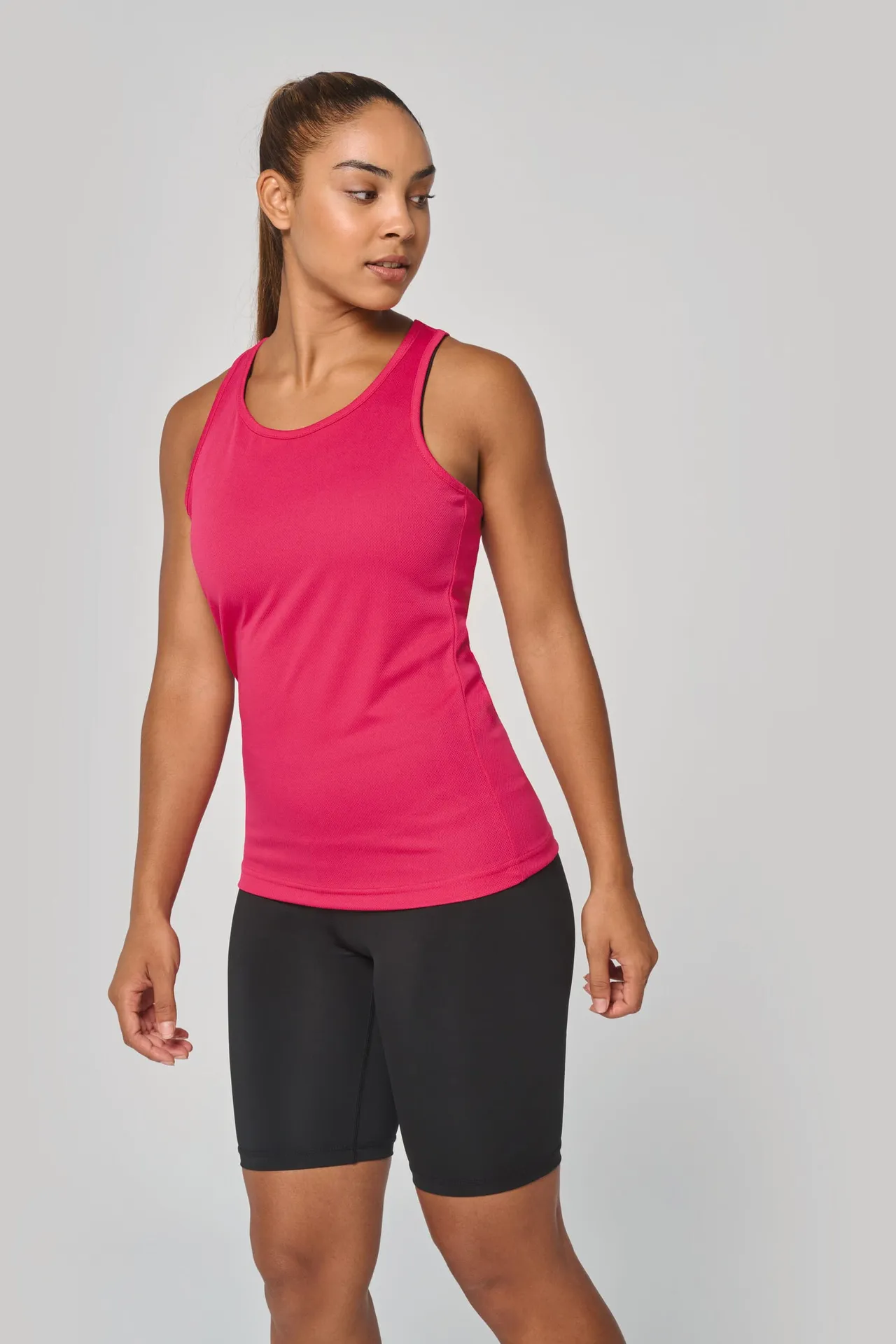 Damen Basic Sport Funktionsshirt ärmellos