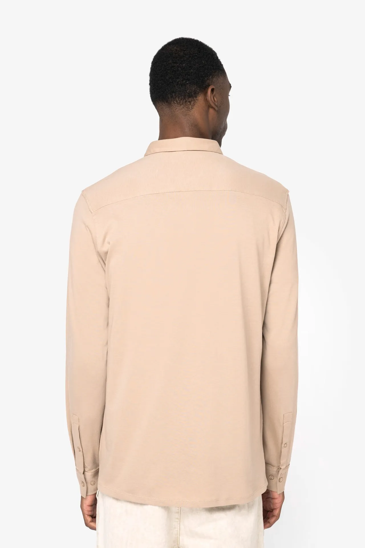 Umweltfreundliches Herrenhemd aus Jersey