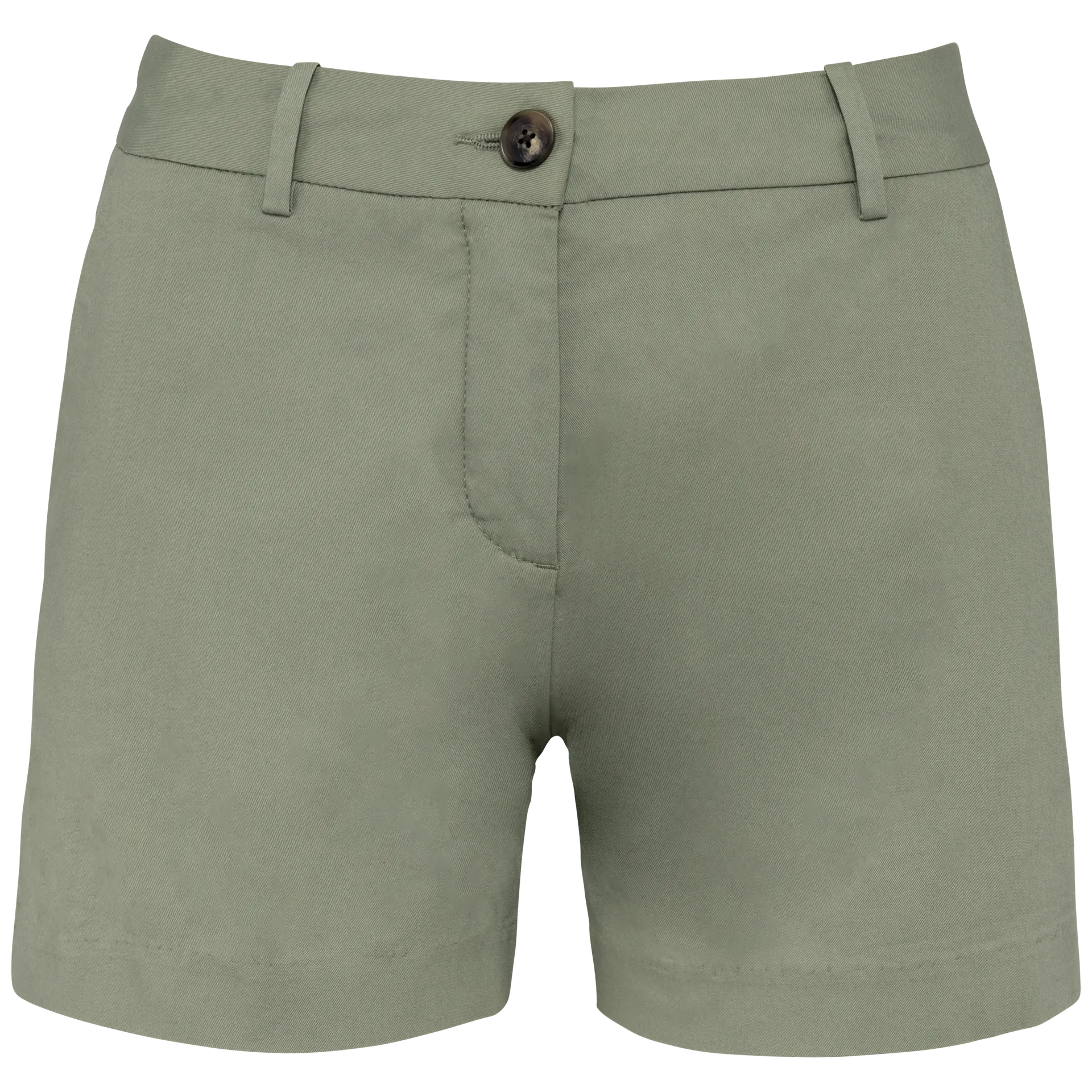 Umweltfreundliche Chino-Bermuda-Shorts für Damen