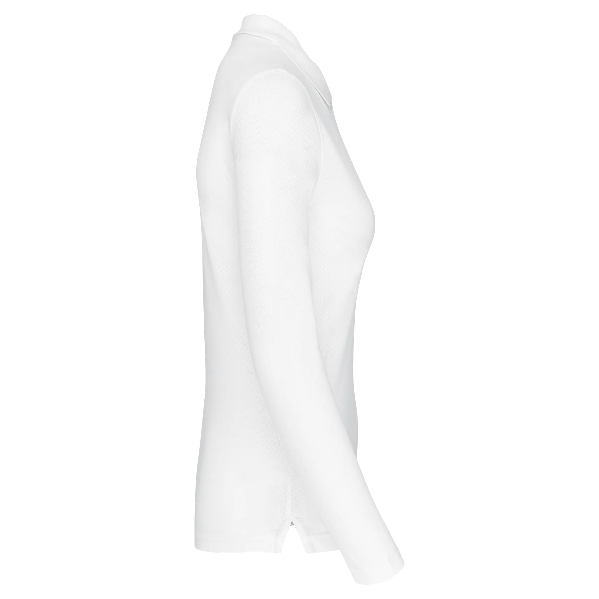 Damen Piqué Poloshirt Langarm