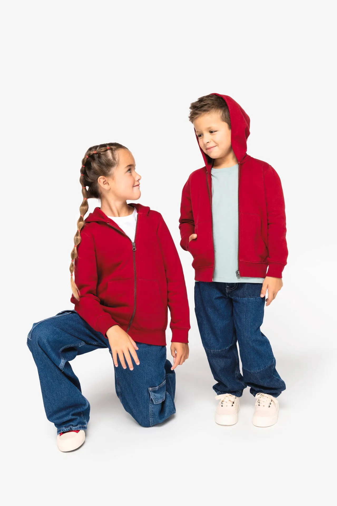 Umweltfreundliches Kinder Kapuzensweatshirt