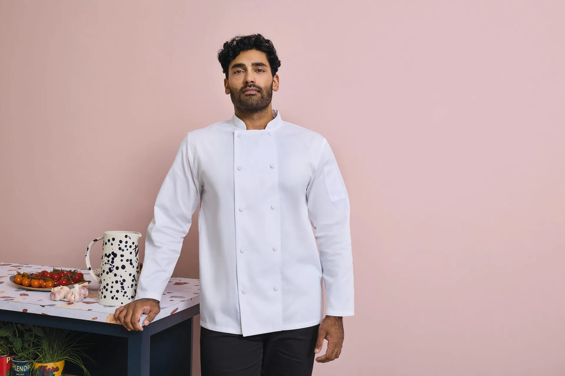 Langärmelige Kochjacke Coolchecker®