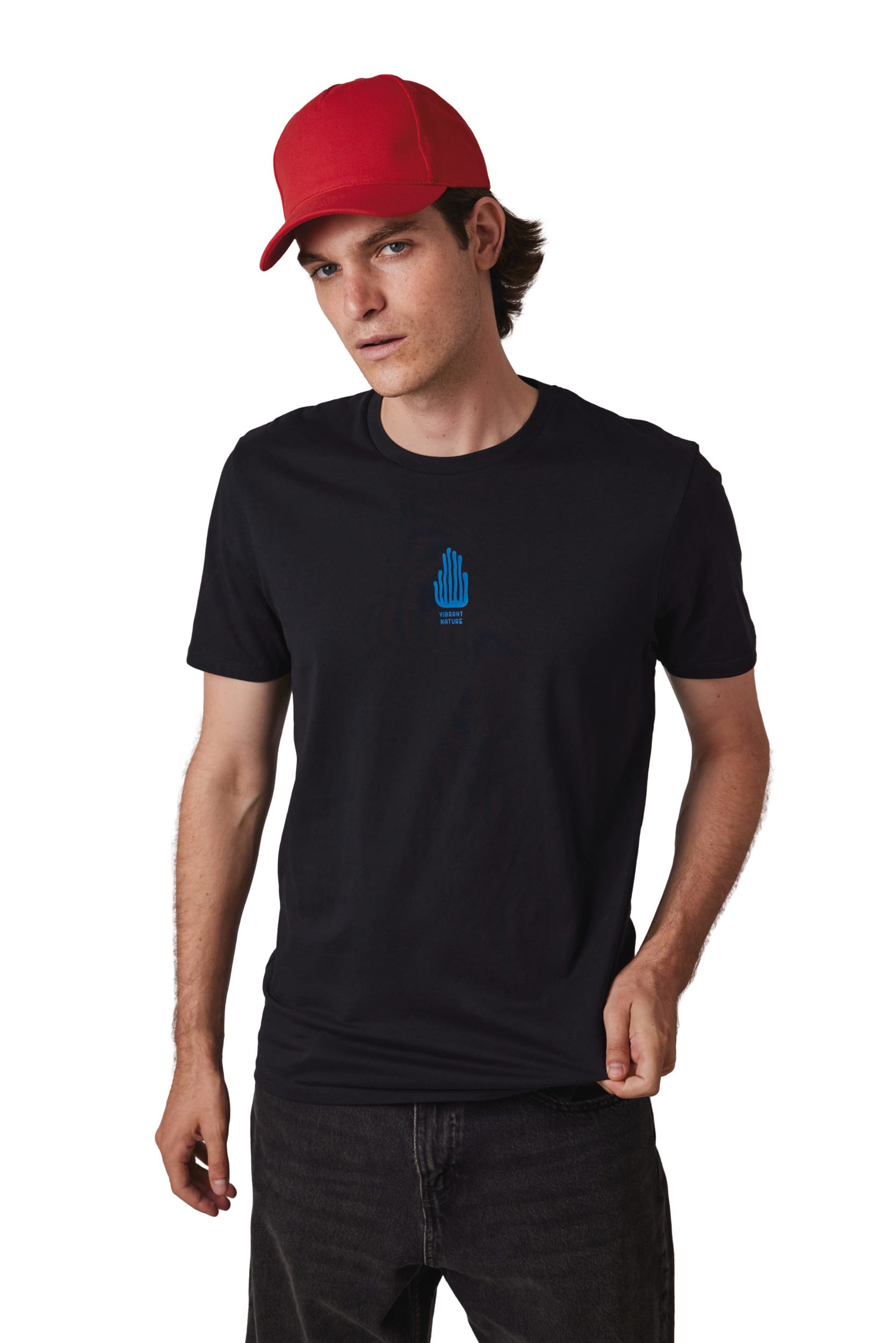 K-loop-Tracking Kappe aus recycelter Baumwolle und Polyester - 5 Panels