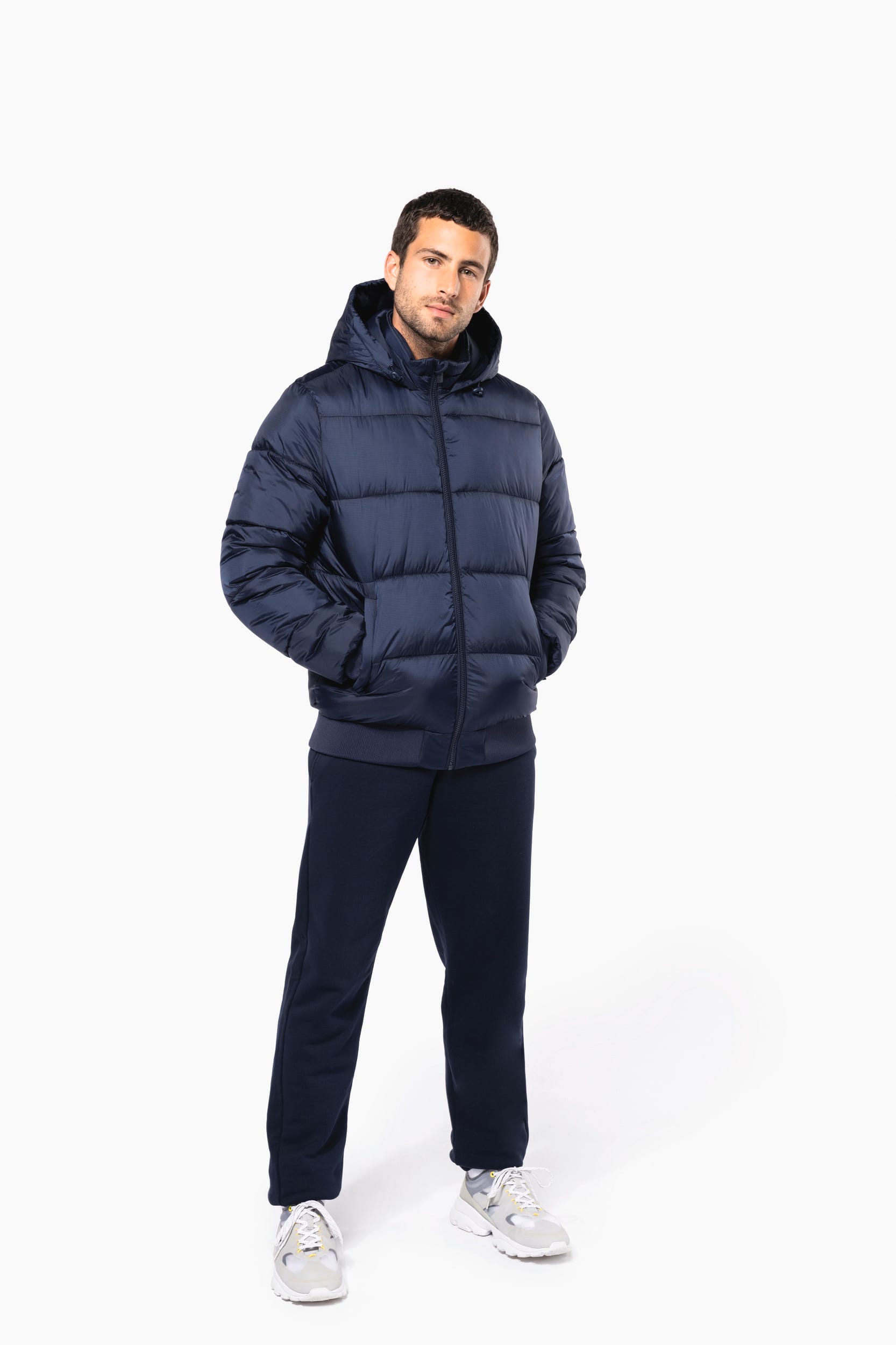 Recycelte Unisex-Ripstop-Jacke mit Kapuze Recycelte Unisex-Ripstop-Jacke mit Kapuze