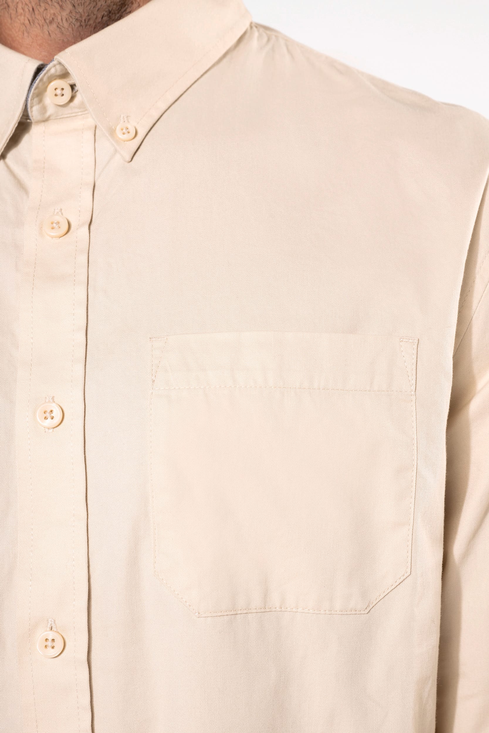 Langarm-Baumwollhemd Nevada für Herren