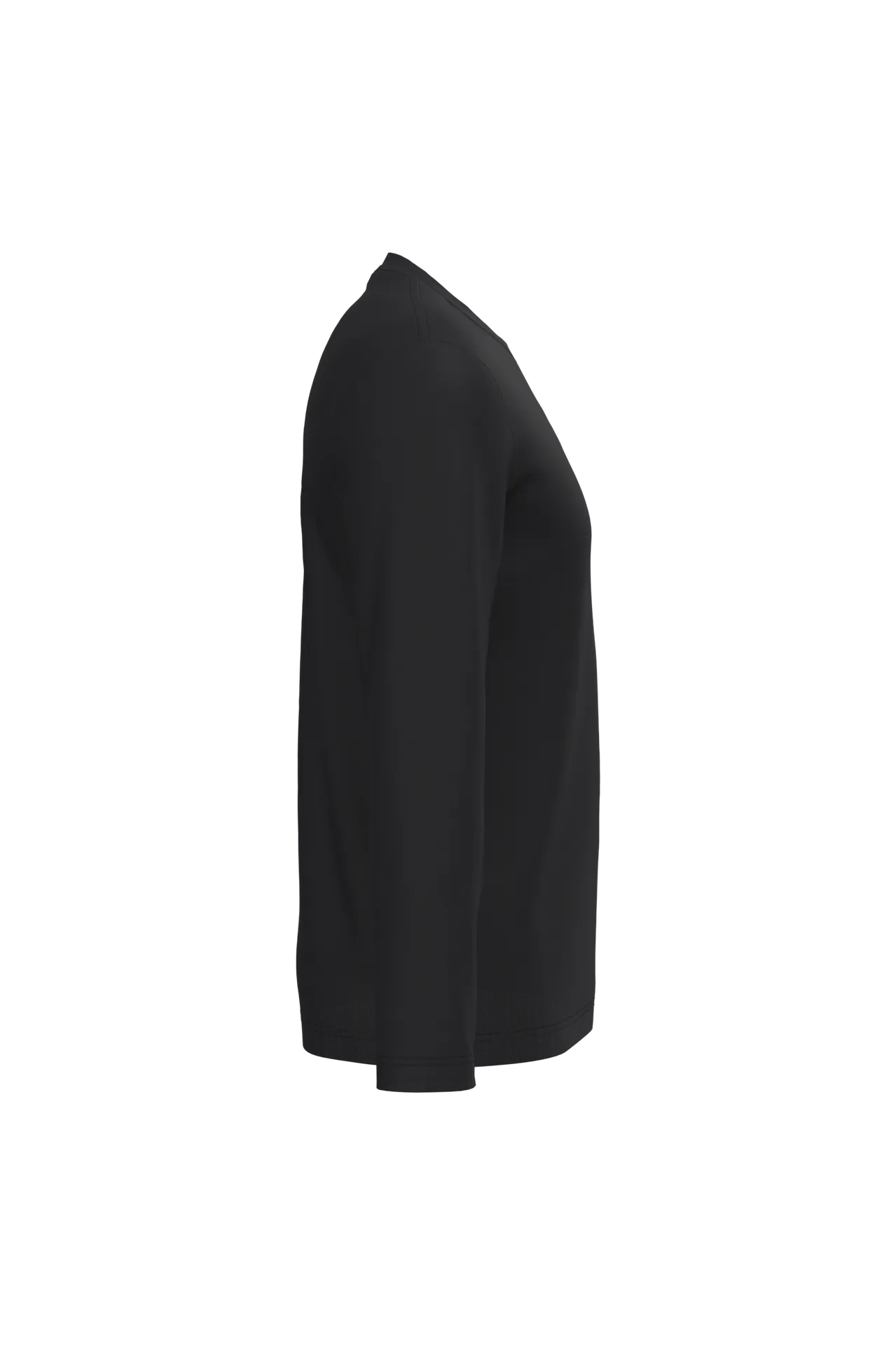 Herren Langarm-T-Shirt Rundhalsausschnitt