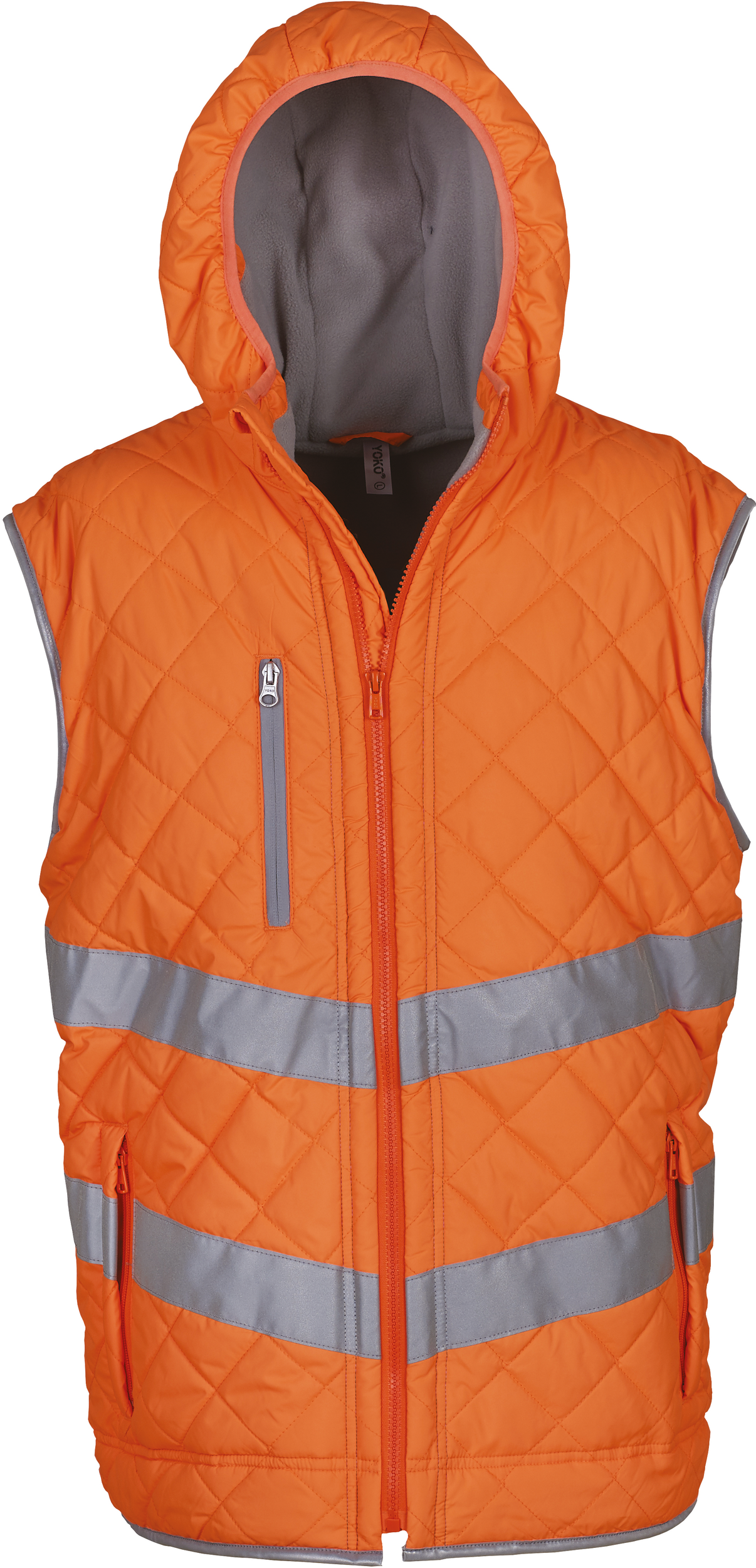 Kensington - Hi-Vis hoodied gilet