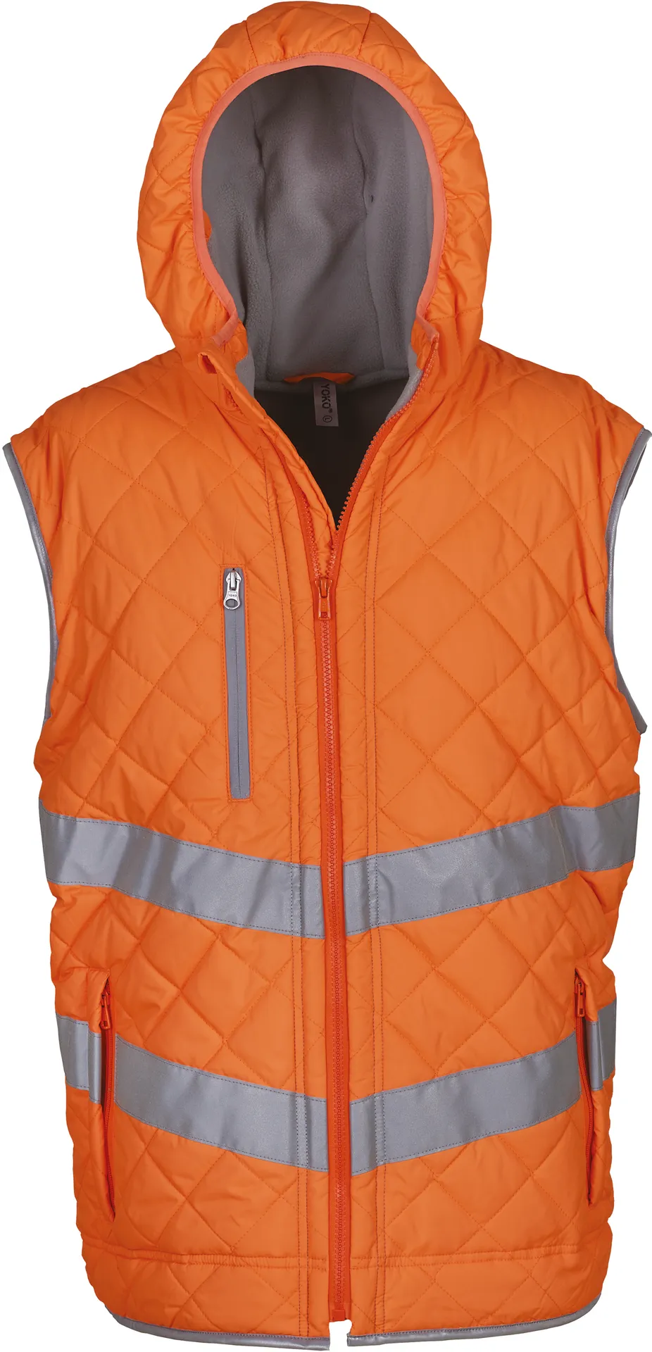 Kensington - Hi-Vis hoodied gilet