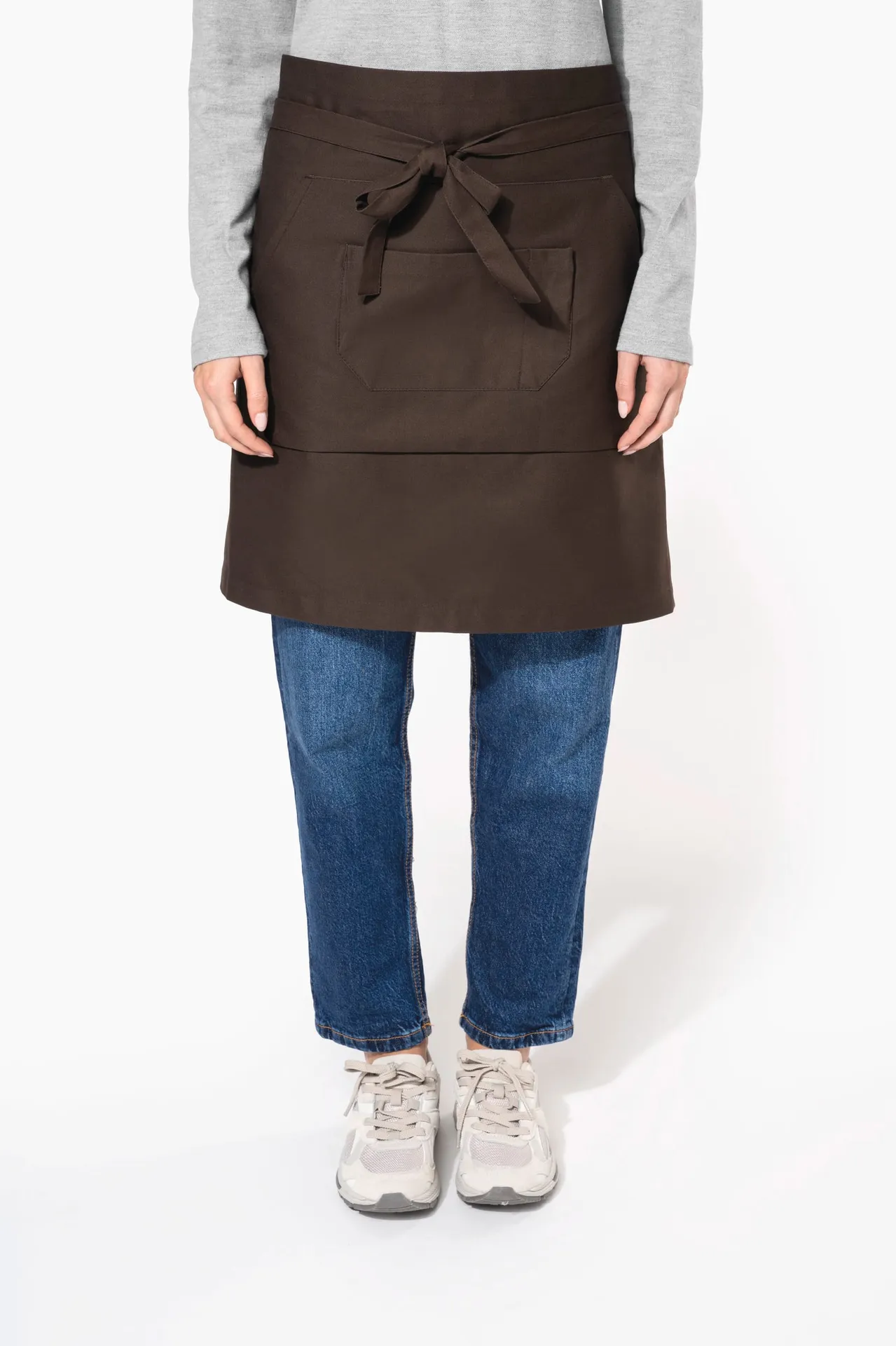 Mittellange Schürze