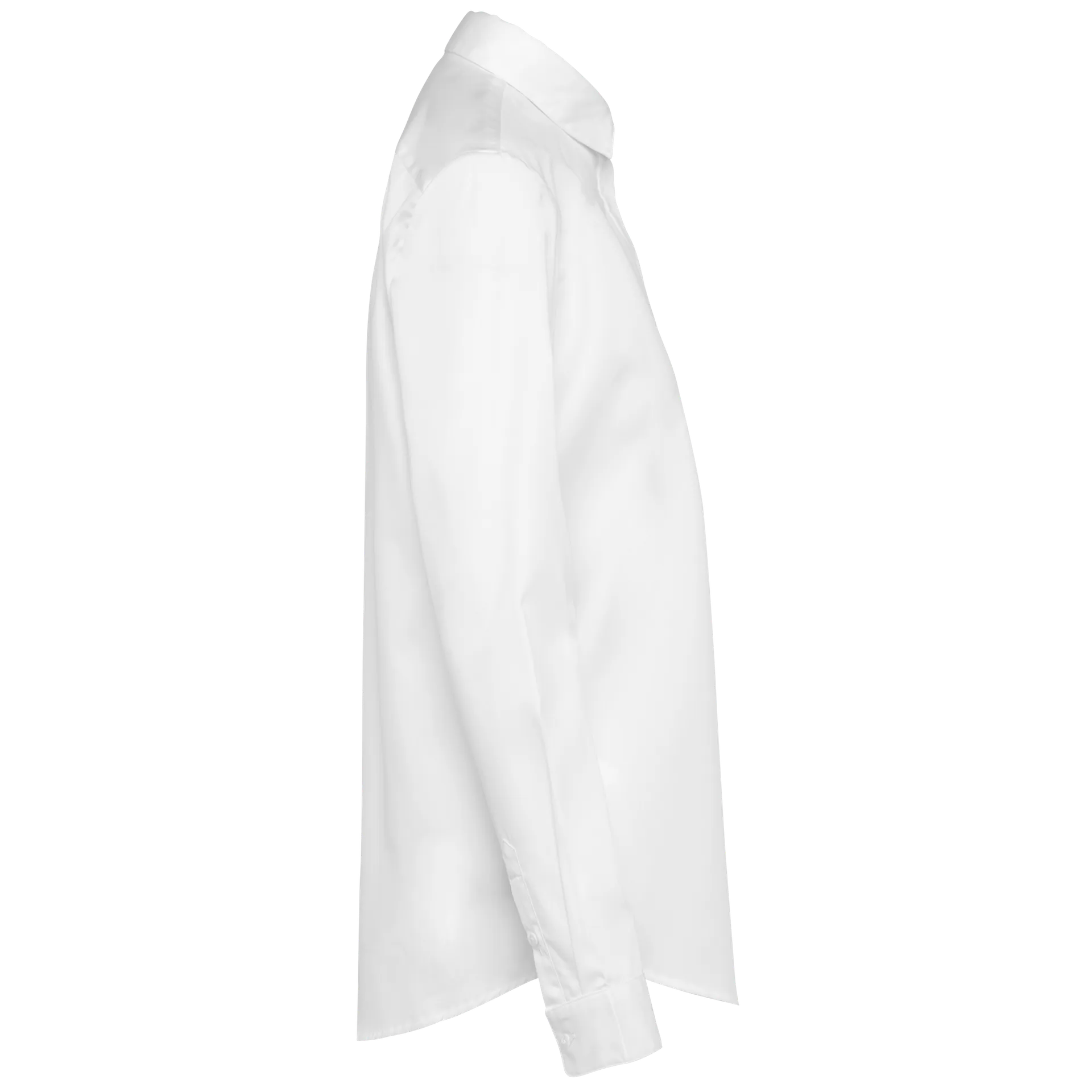 Twill-Damenhemd mit langen Ärmeln