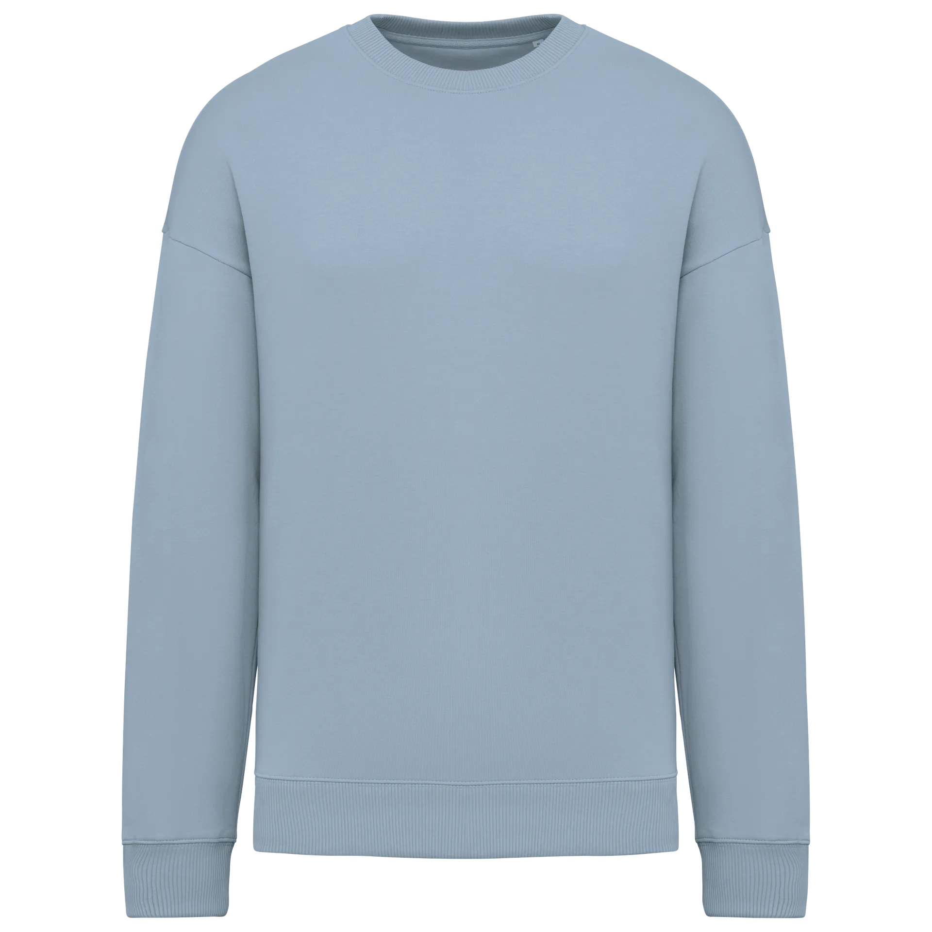 Umweltfreundliches Oversize Unisex-Sweatshirt mit Rundhalsausschnitt
