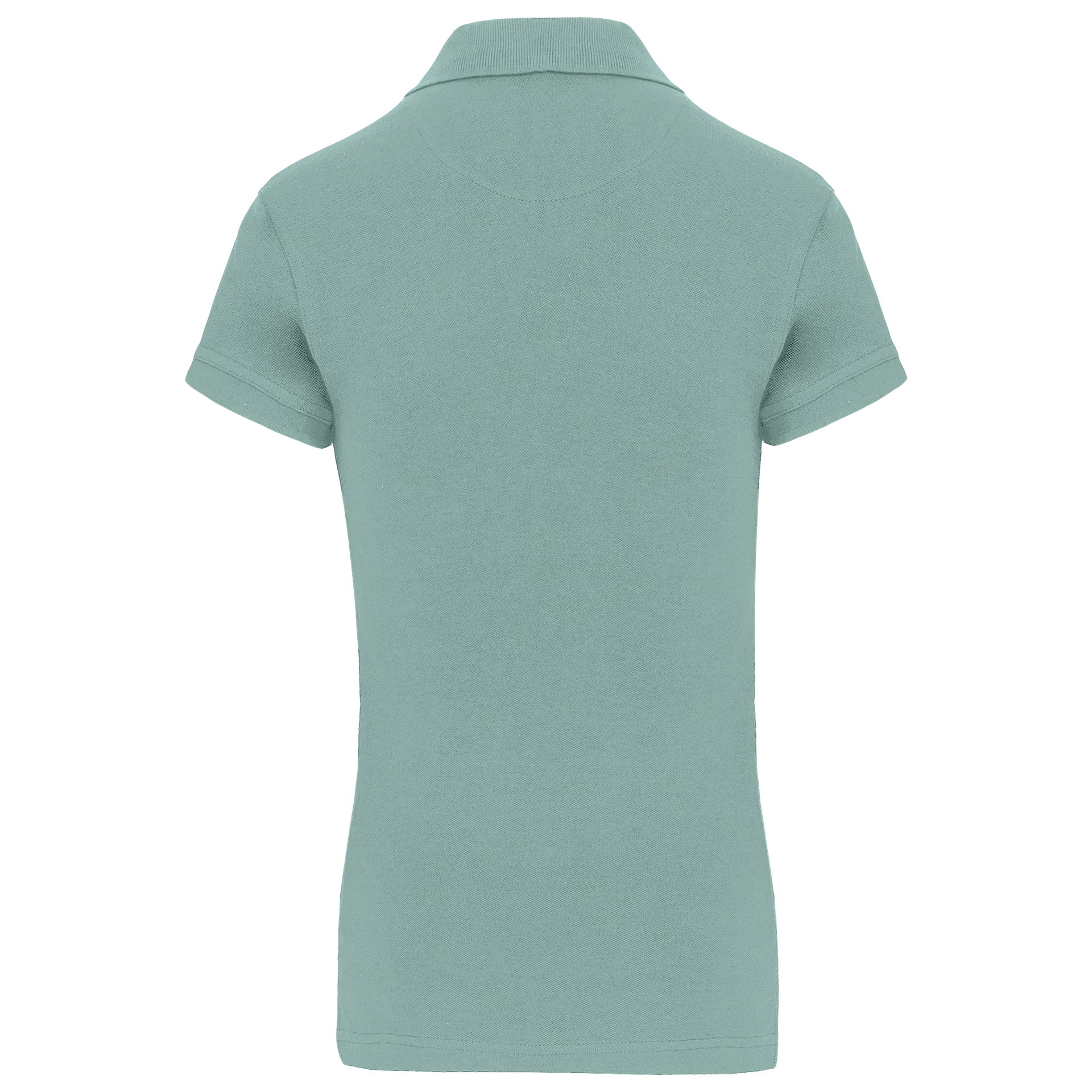 Kurzarm-Polohemd für Damen. Aus Baumwollpiqué