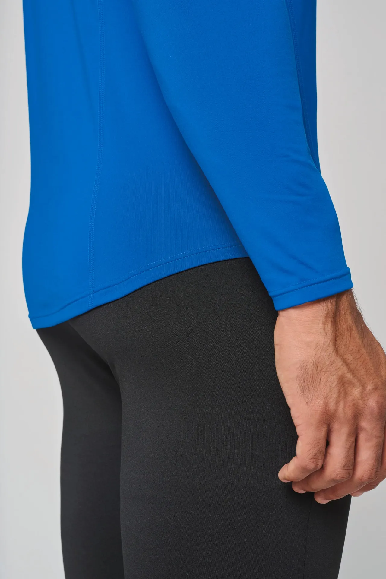 Langarm Doppelhaut T-Shirt. Schnelltrocknend