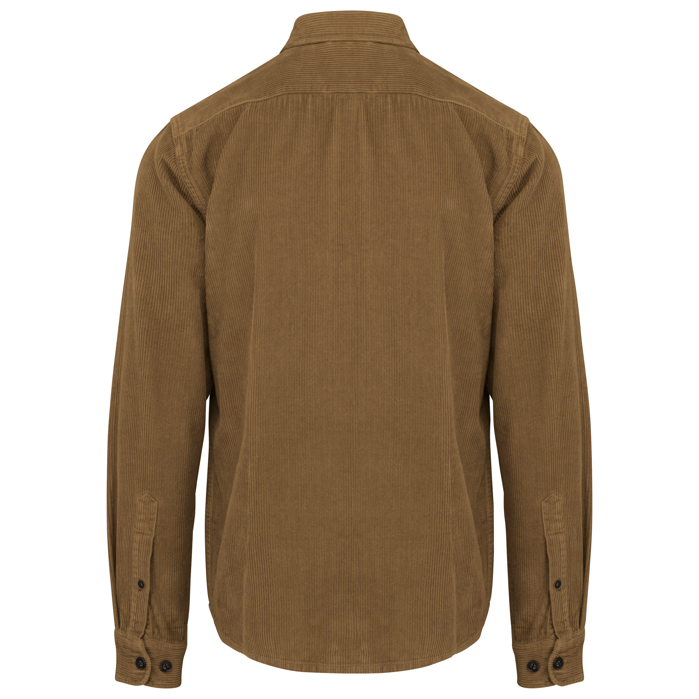 Umweltfreundliche ausgewaschene Herren-Hemdjacke aus Kord