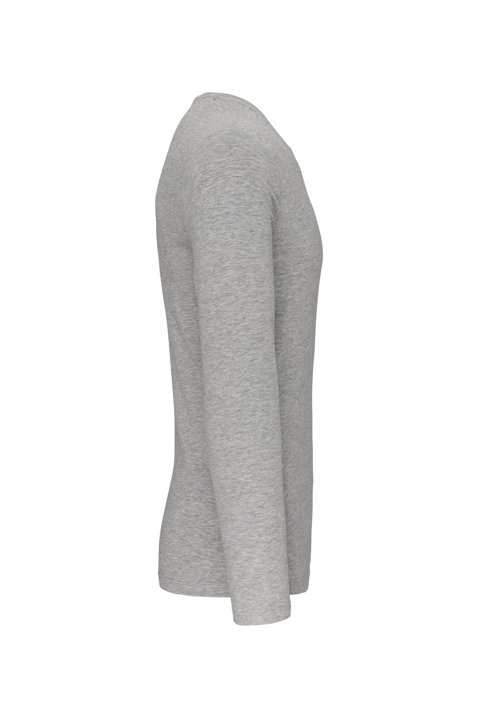 Langarm-T-Shirt mit Rundhalsausschnitt