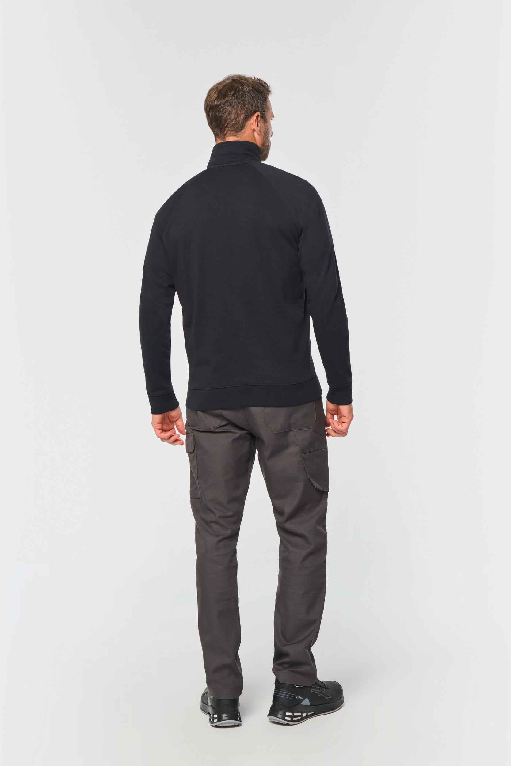 Unisex Jacke aus Baumwolle mit Raglanärmeln