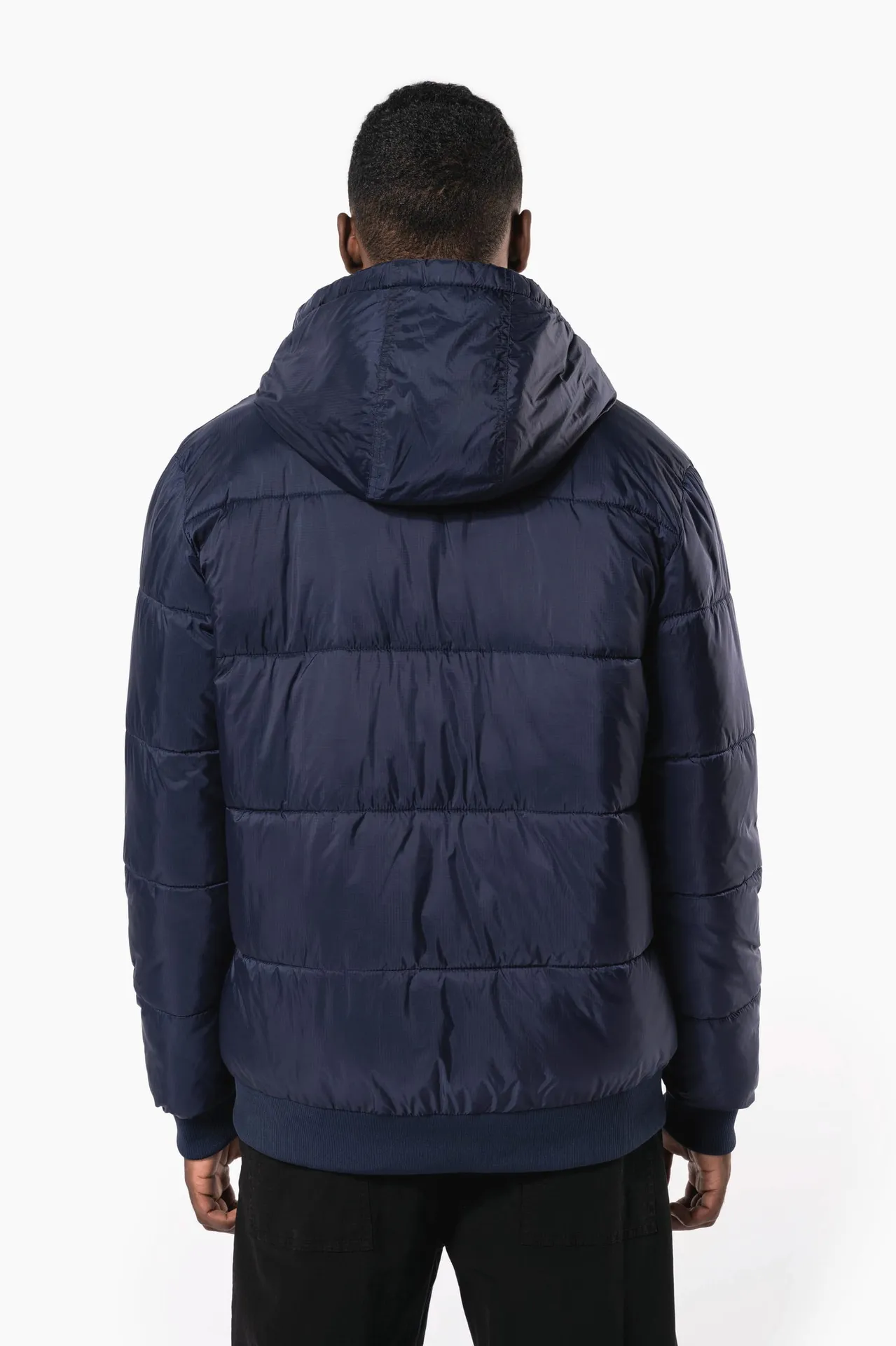 Recycelte Unisex-Ripstop-Jacke mit Kapuze