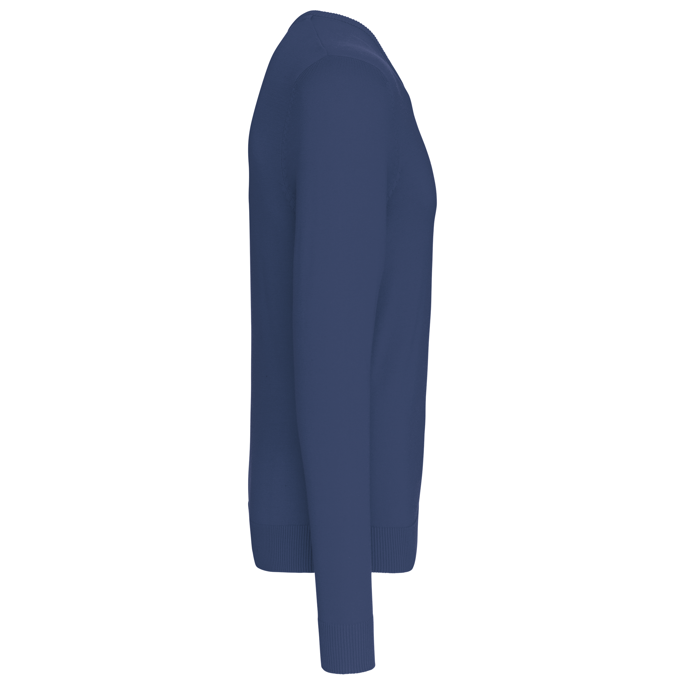 Herrenpullover mit V-Ausschnitt