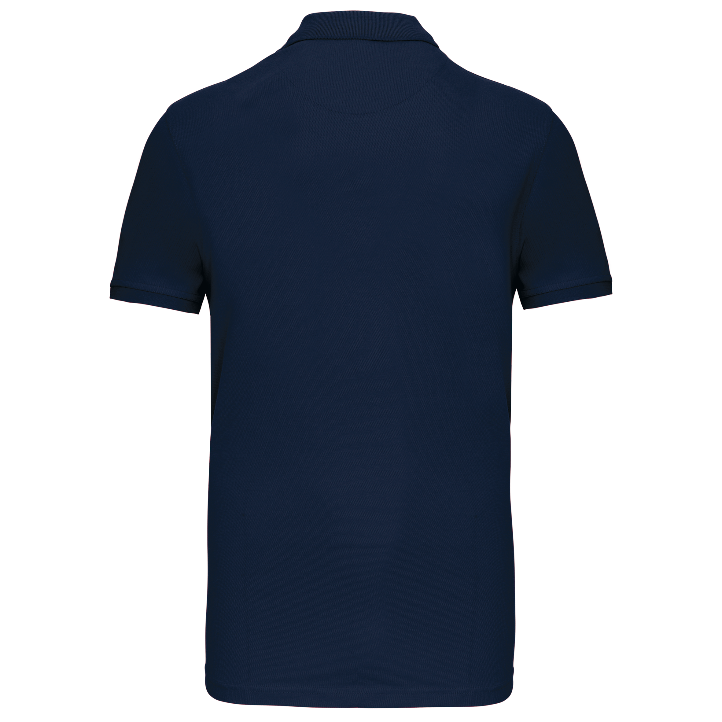 Kurzarm-Polohemd für Herren. Aus Baumwollpiqué