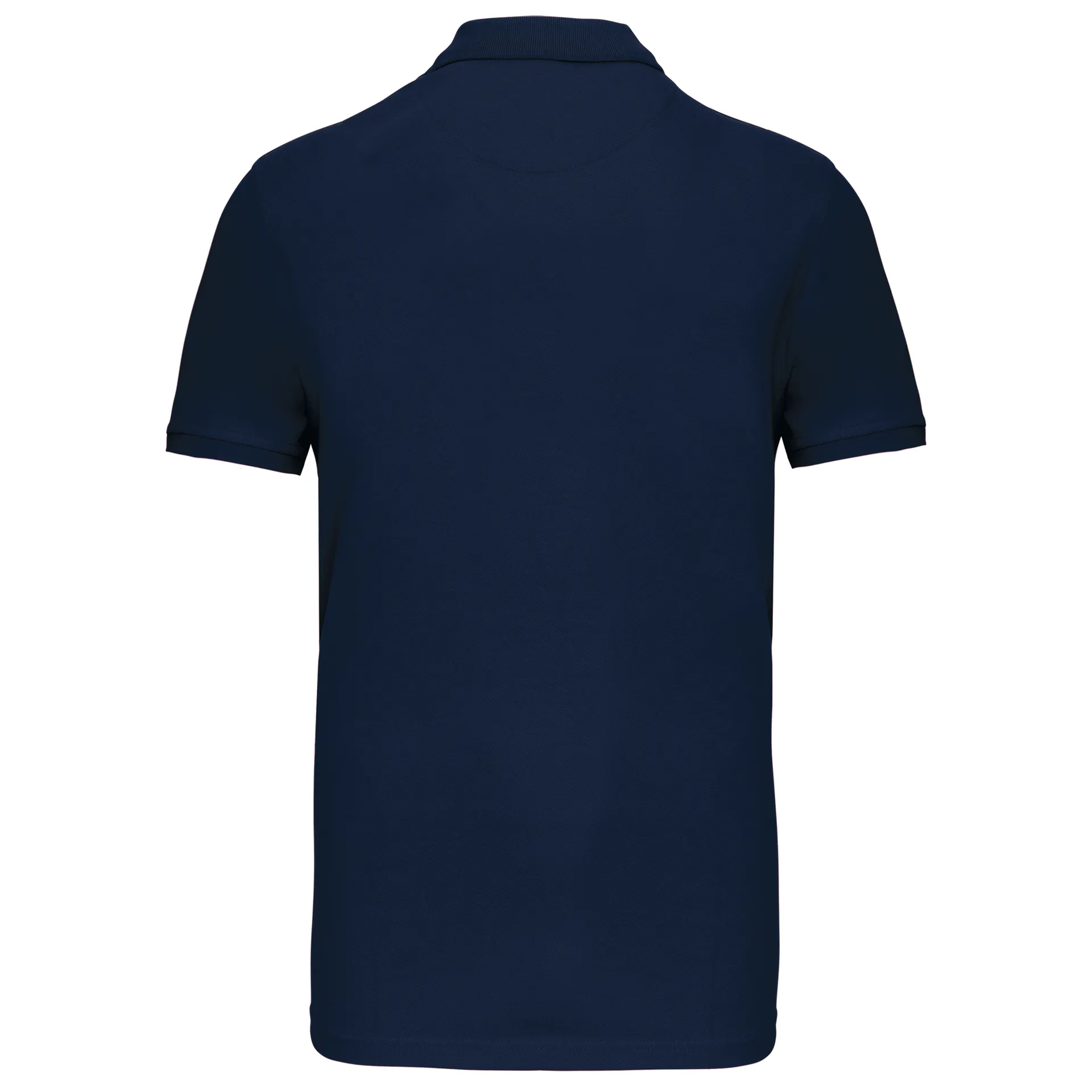 Kurzarm-Polohemd für Herren. Aus Baumwollpiqué