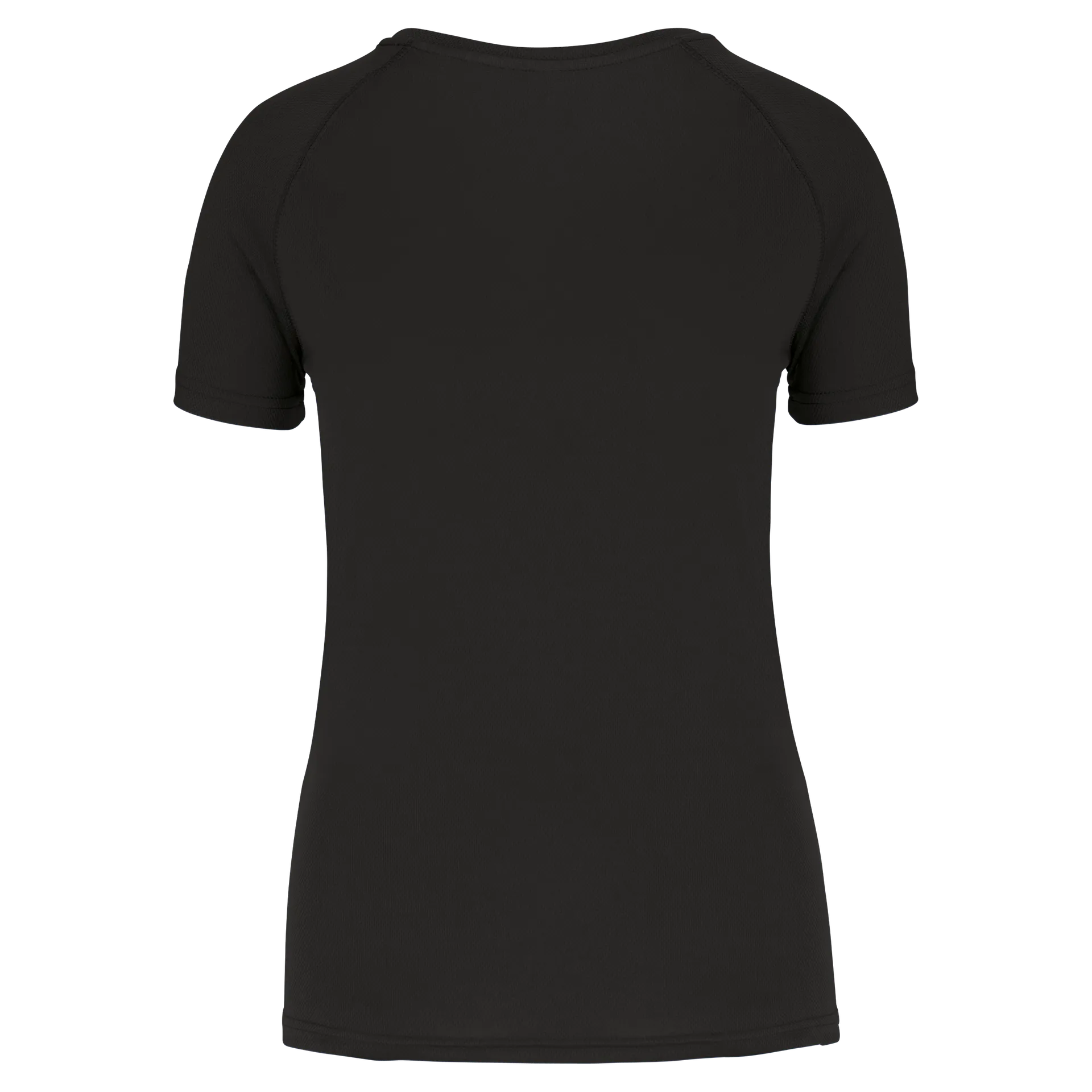 Damen-Sportshirt aus Recyclingmaterial mit Rundhalsausschnitt