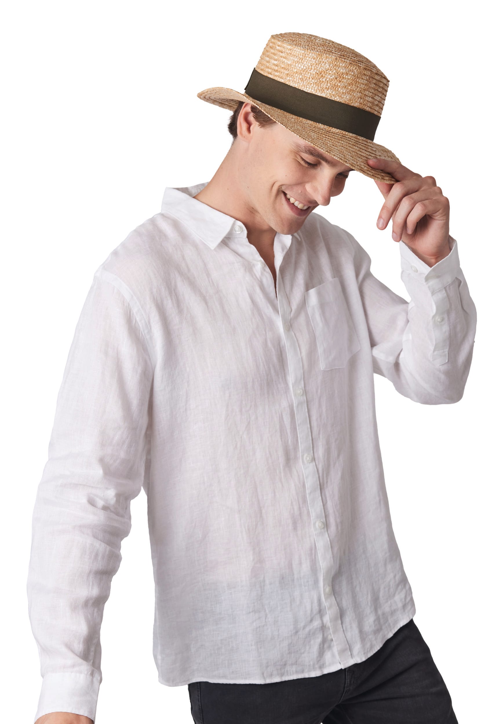 Strohhut Canotierhut