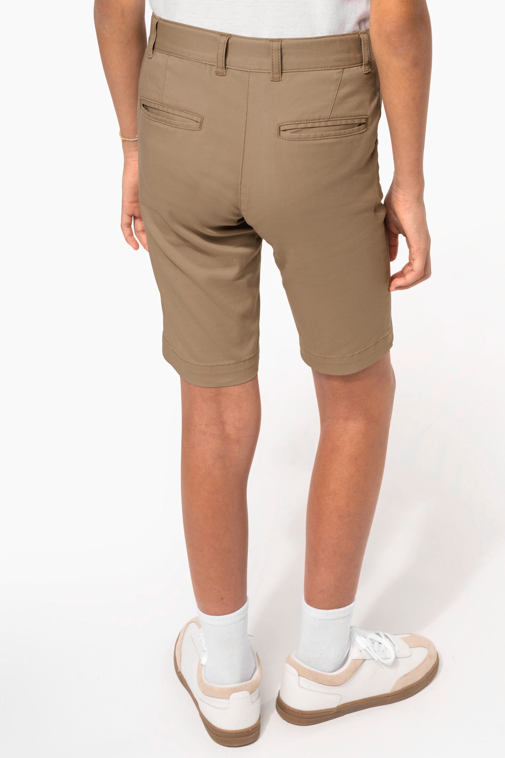 Chino-Bermudashorts für Mädchen Chino-Bermudashorts für Mädchen