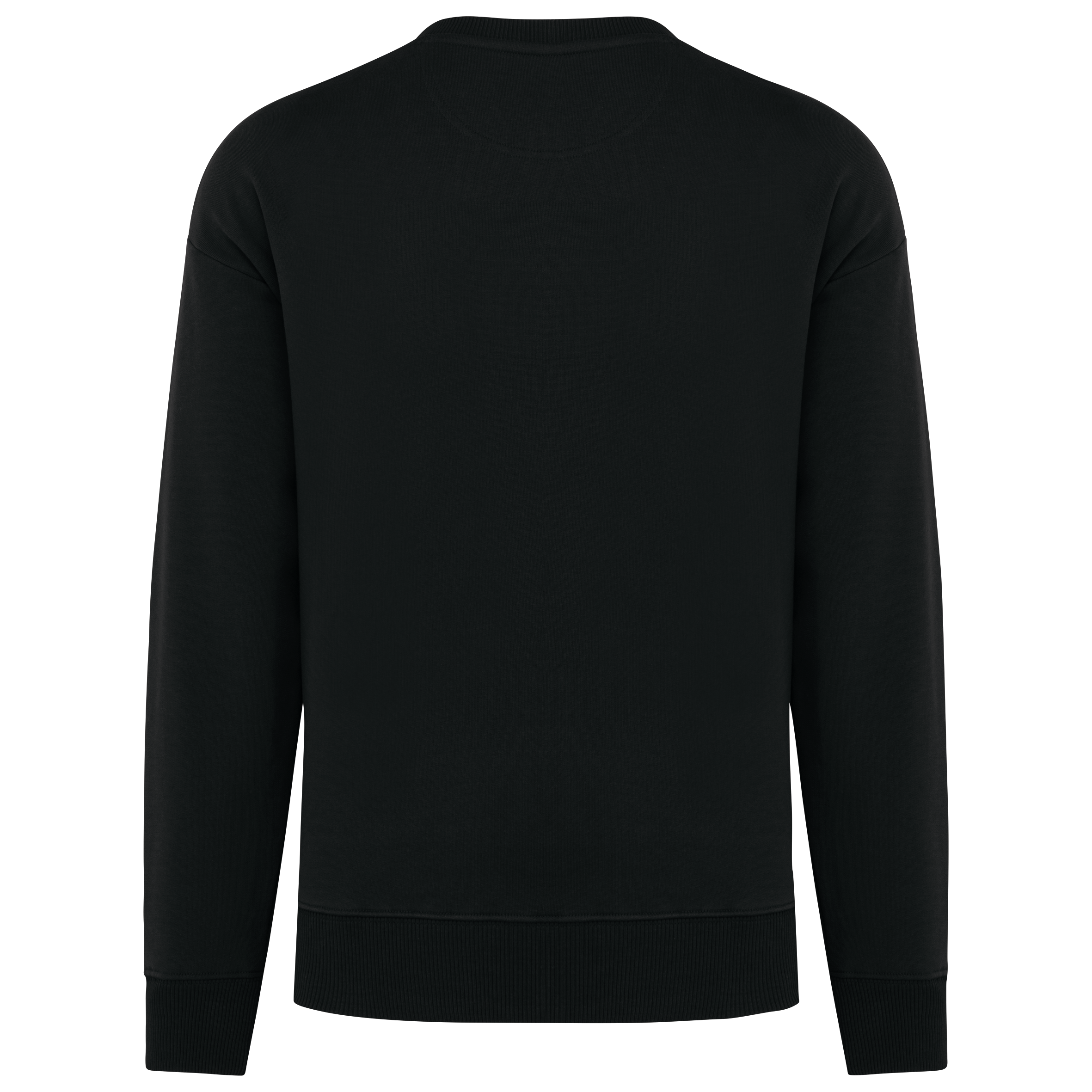 Umweltfreundliches Oversize Unisex-Sweatshirt mit Rundhalsausschnitt