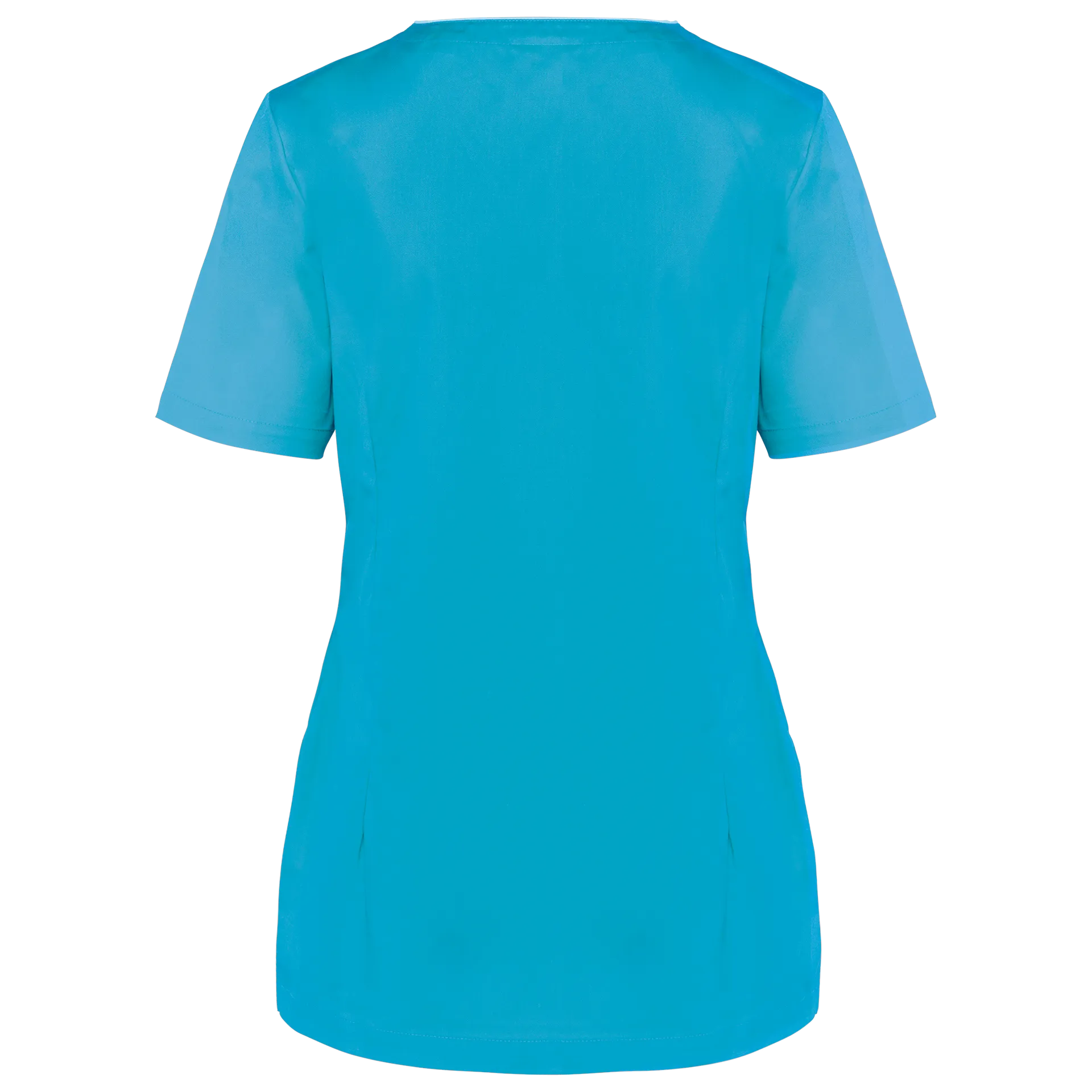 Damenkittel aus Baumwollpolyester mit Druckknöpfen