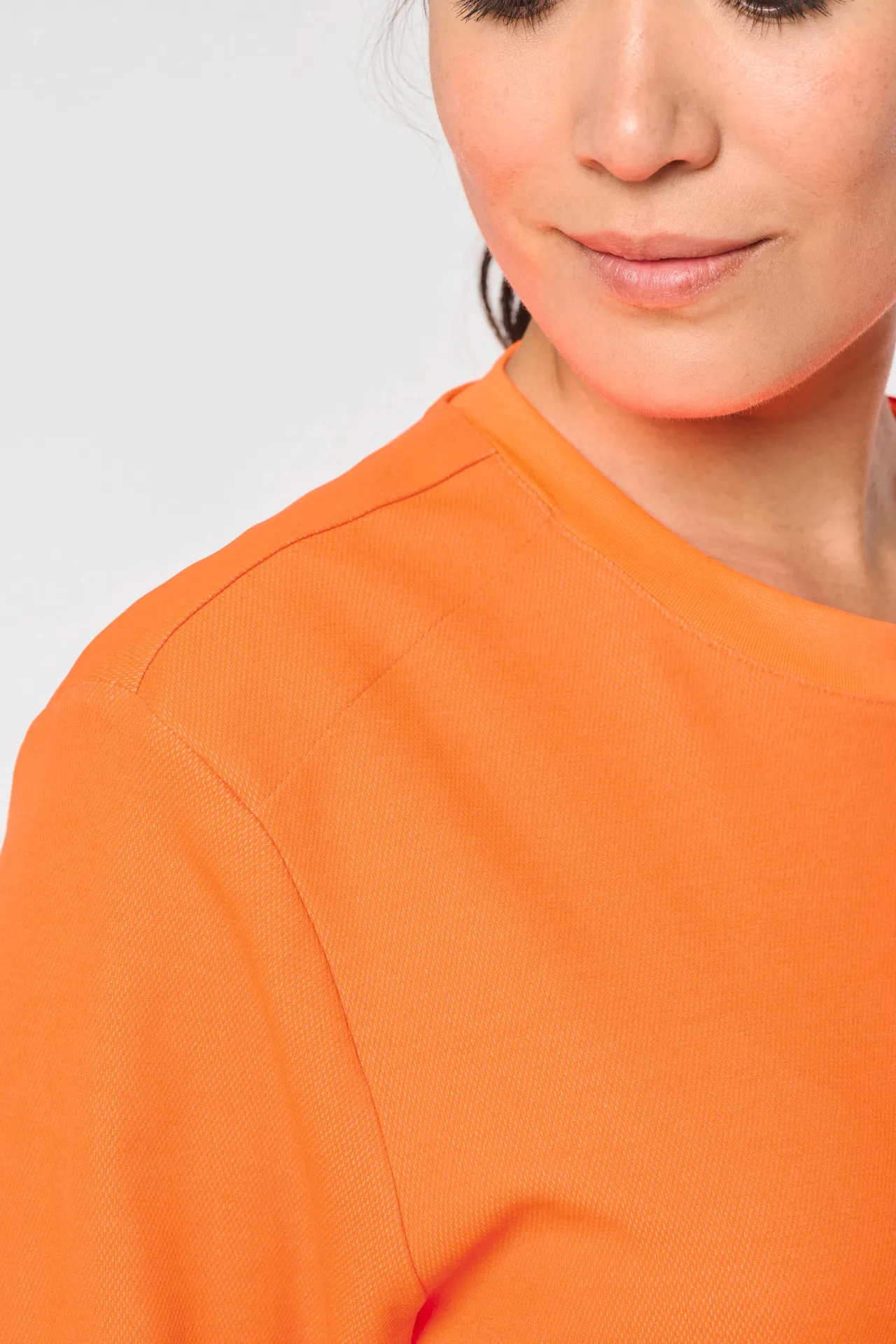 Umweltfreundliches Unisex workwear T-Shirt mit langen Armen aus Baumwolle/Polyester