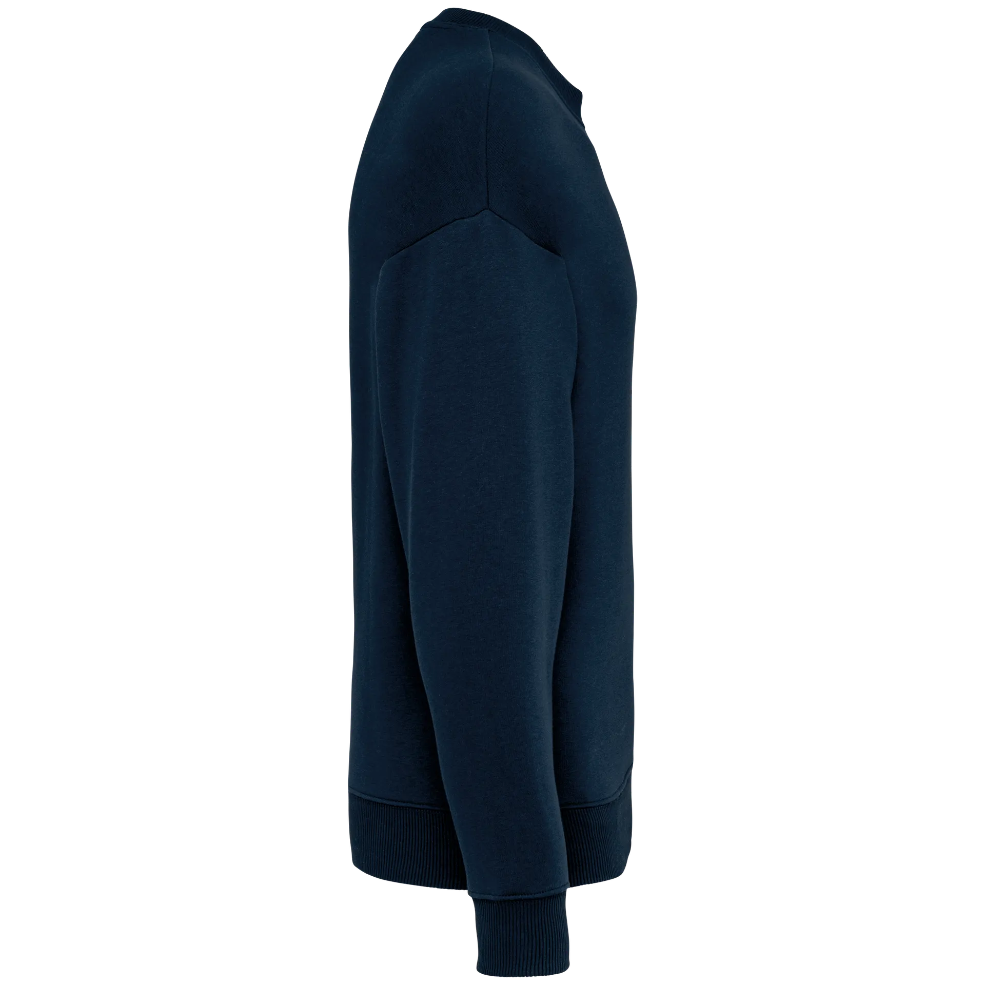 Umweltfreundliches Oversize Unisex-Sweatshirt mit Rundhalsausschnitt