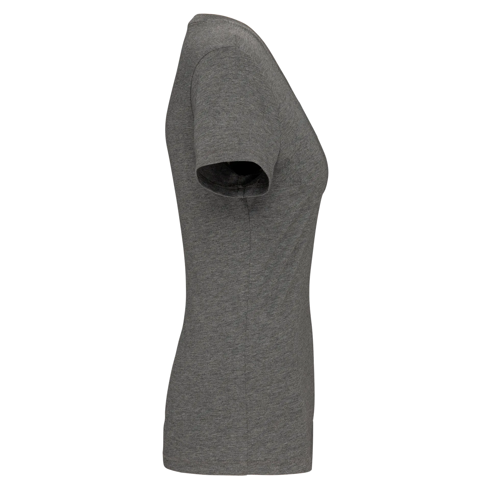 Damen-T-Shirt Supima® mit V-Ausschnitt und kurzen Ärmeln
