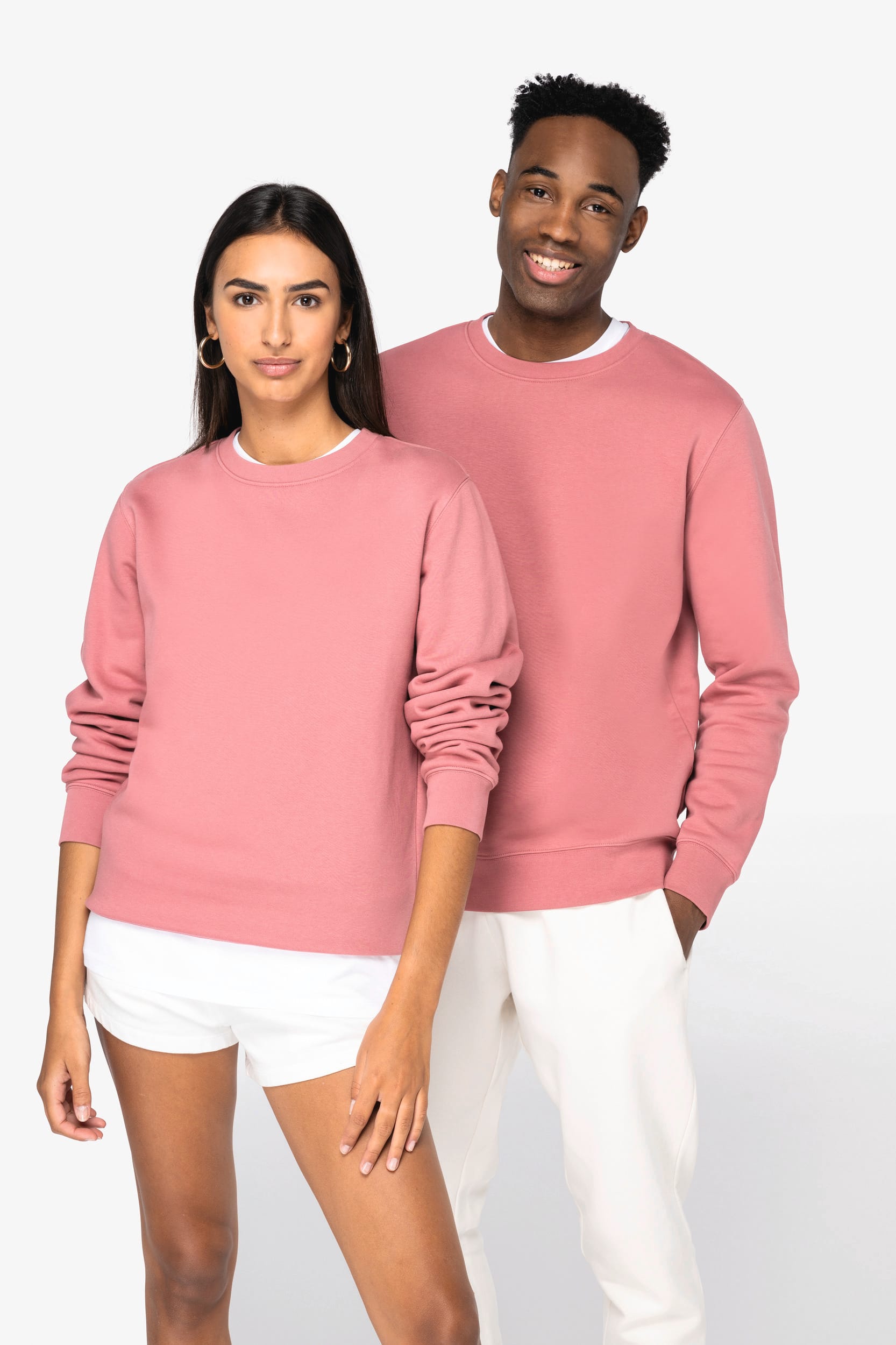 Umweltfreundliches Unisex-Sweatshirt mit Rundhalsausschnitt