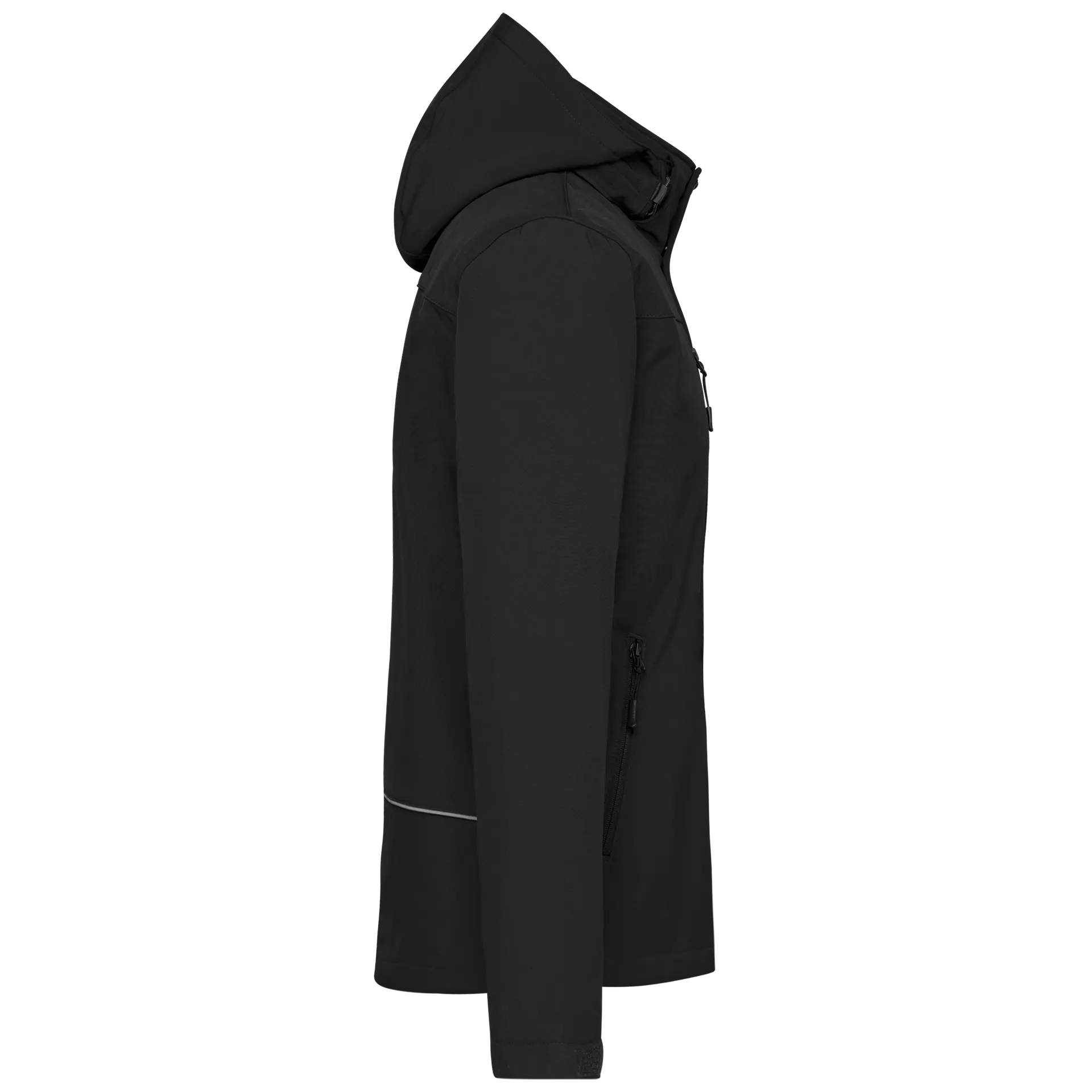 Herrenparka Softshell wattiert mit Kapuze