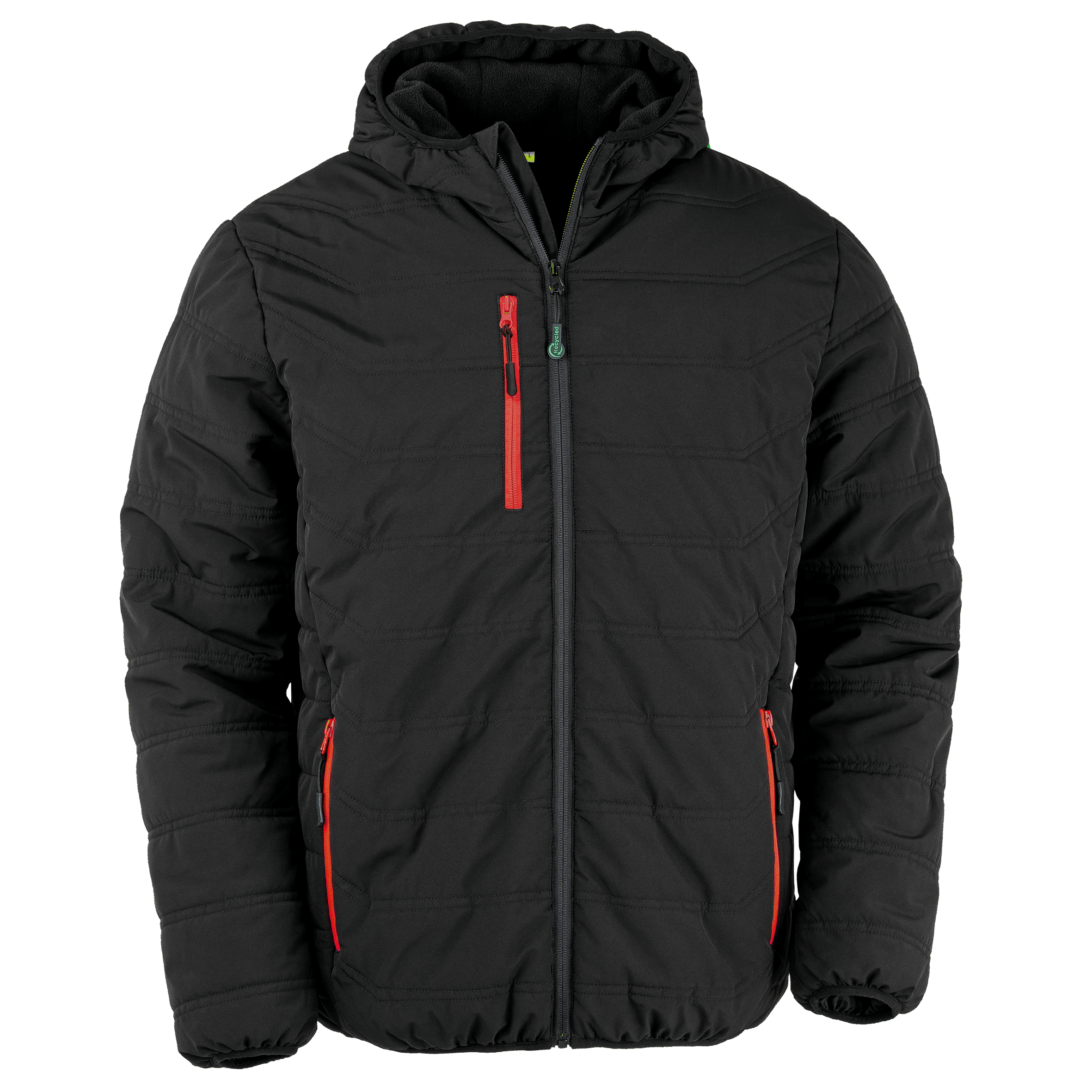 Recycelte Steppjacke Black Compass