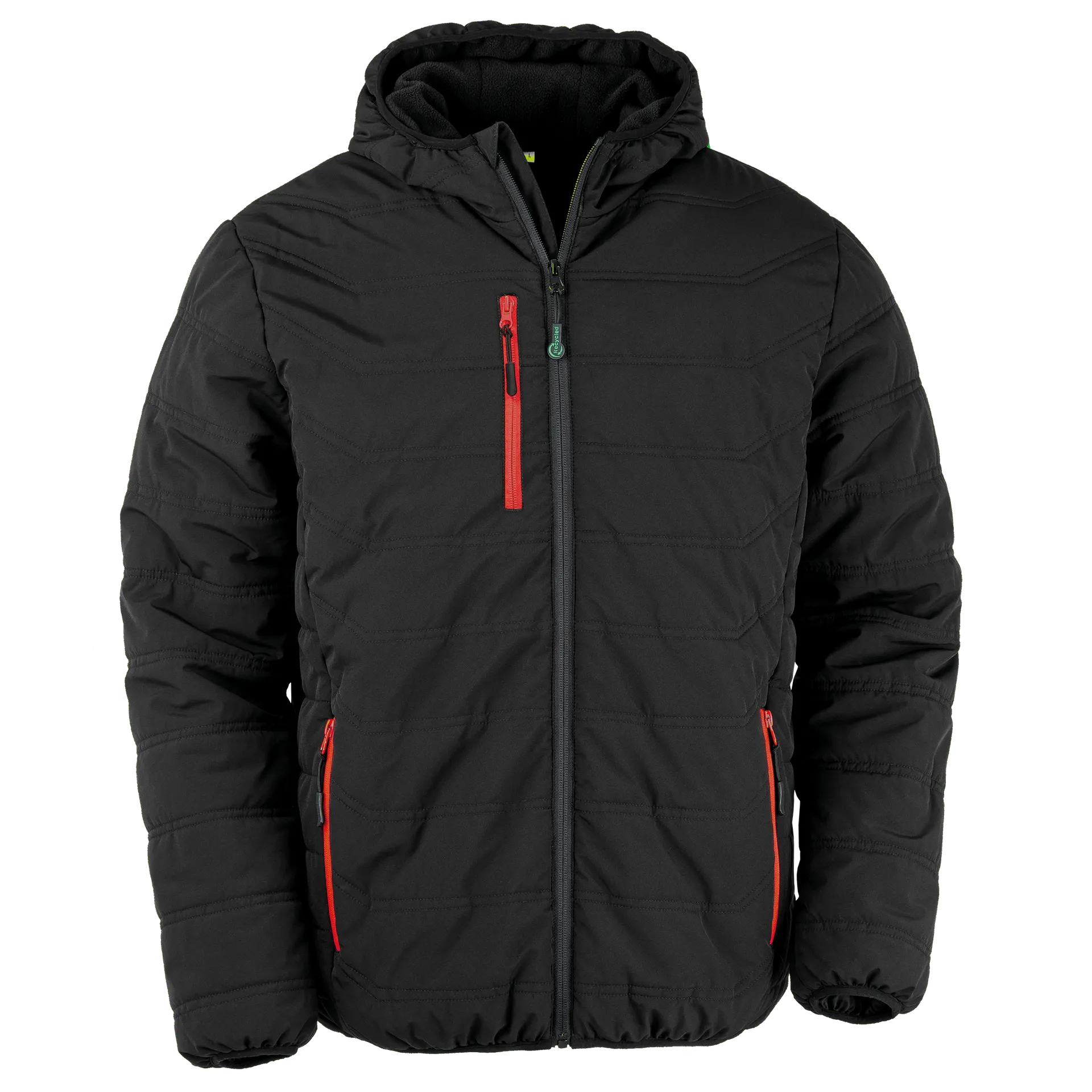 Recycelte Steppjacke Black Compass