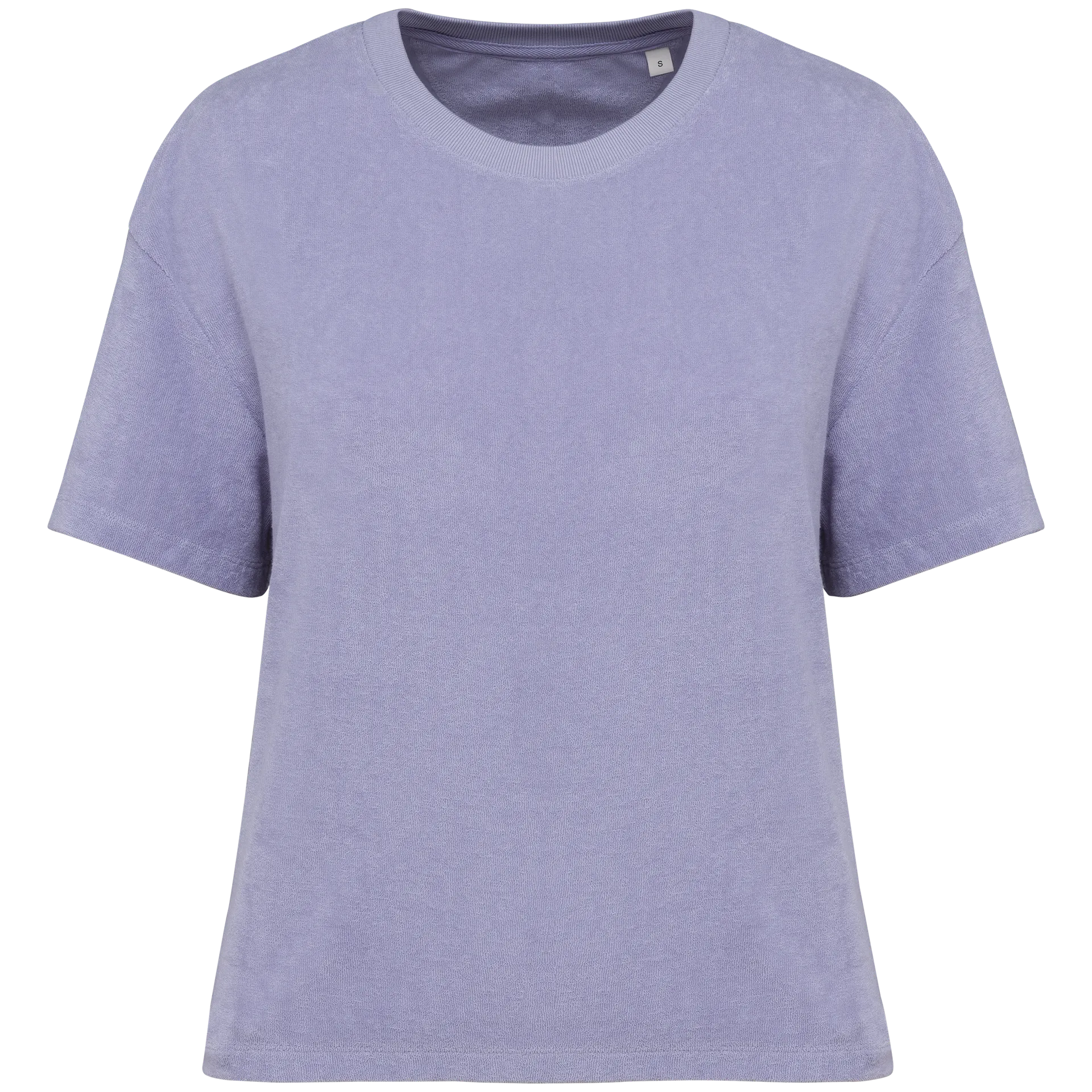 Umweltfreundliches Damen-T-Shirt aus Frottee