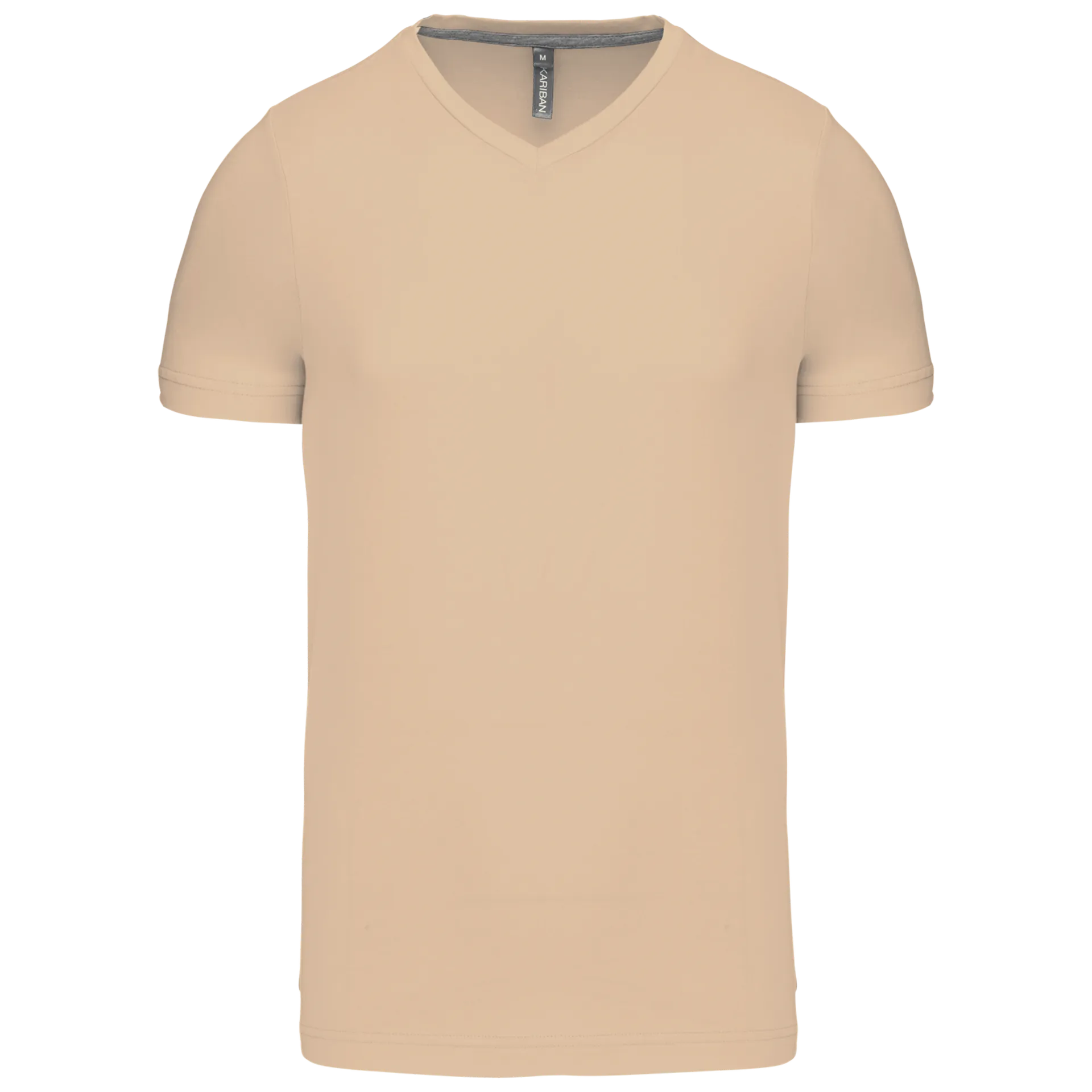 Herren-T-Shirt V-Ausschnitt kurze Ärmel