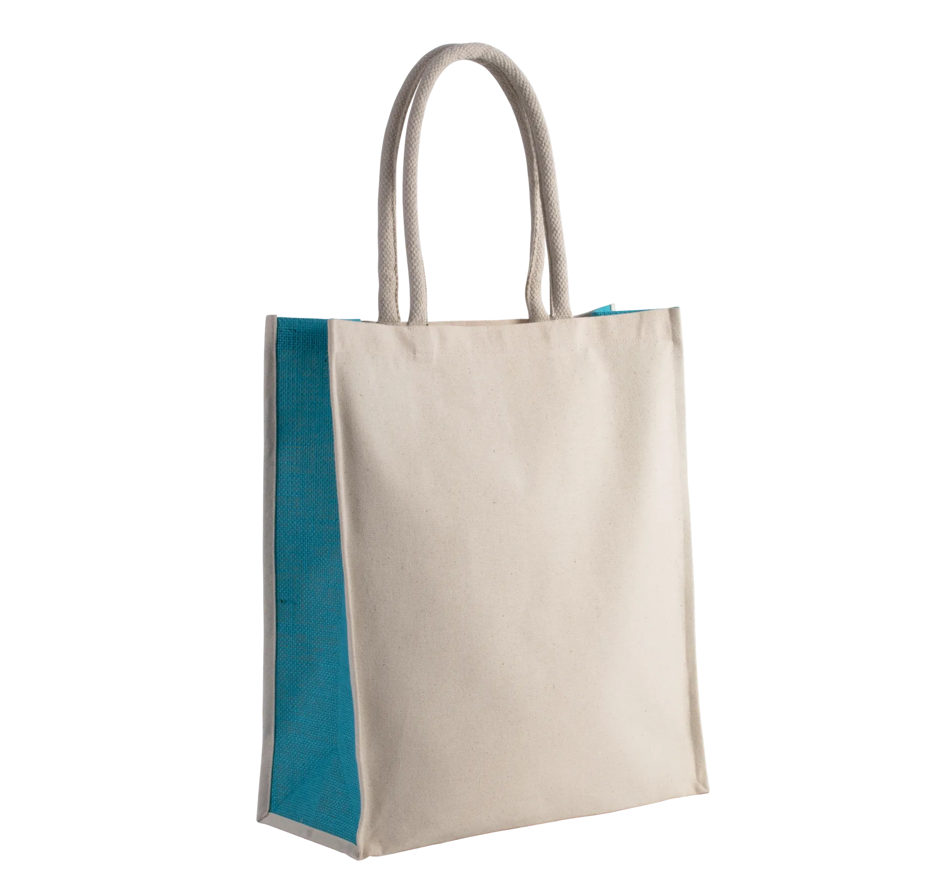 Baumwoll- / Jute-Shoppingtasche, 23 L