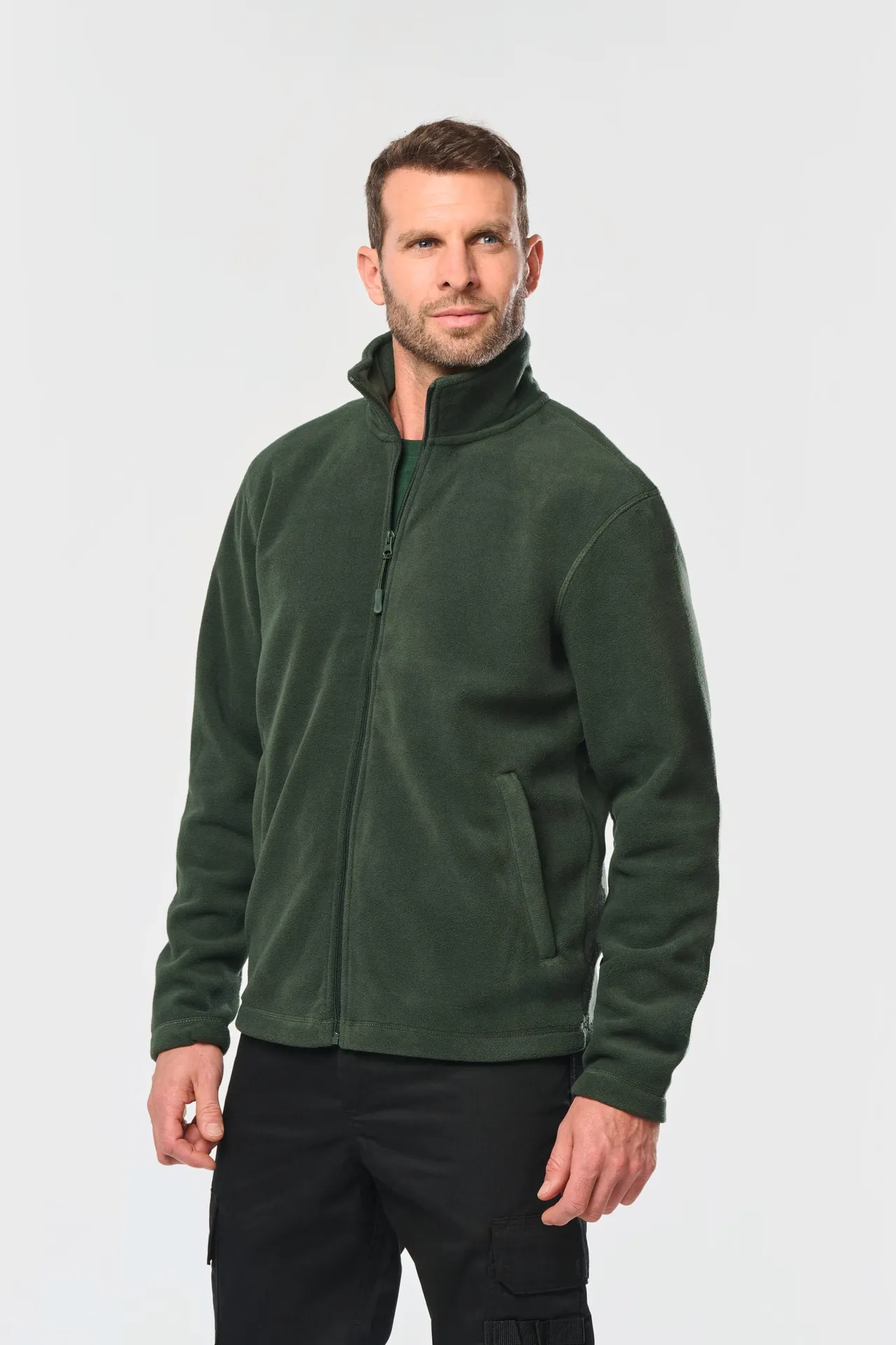 Mikrofleece-Jacke Herren