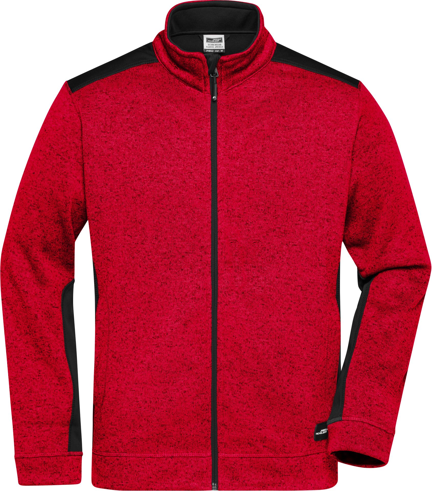  Red-Melange / Black