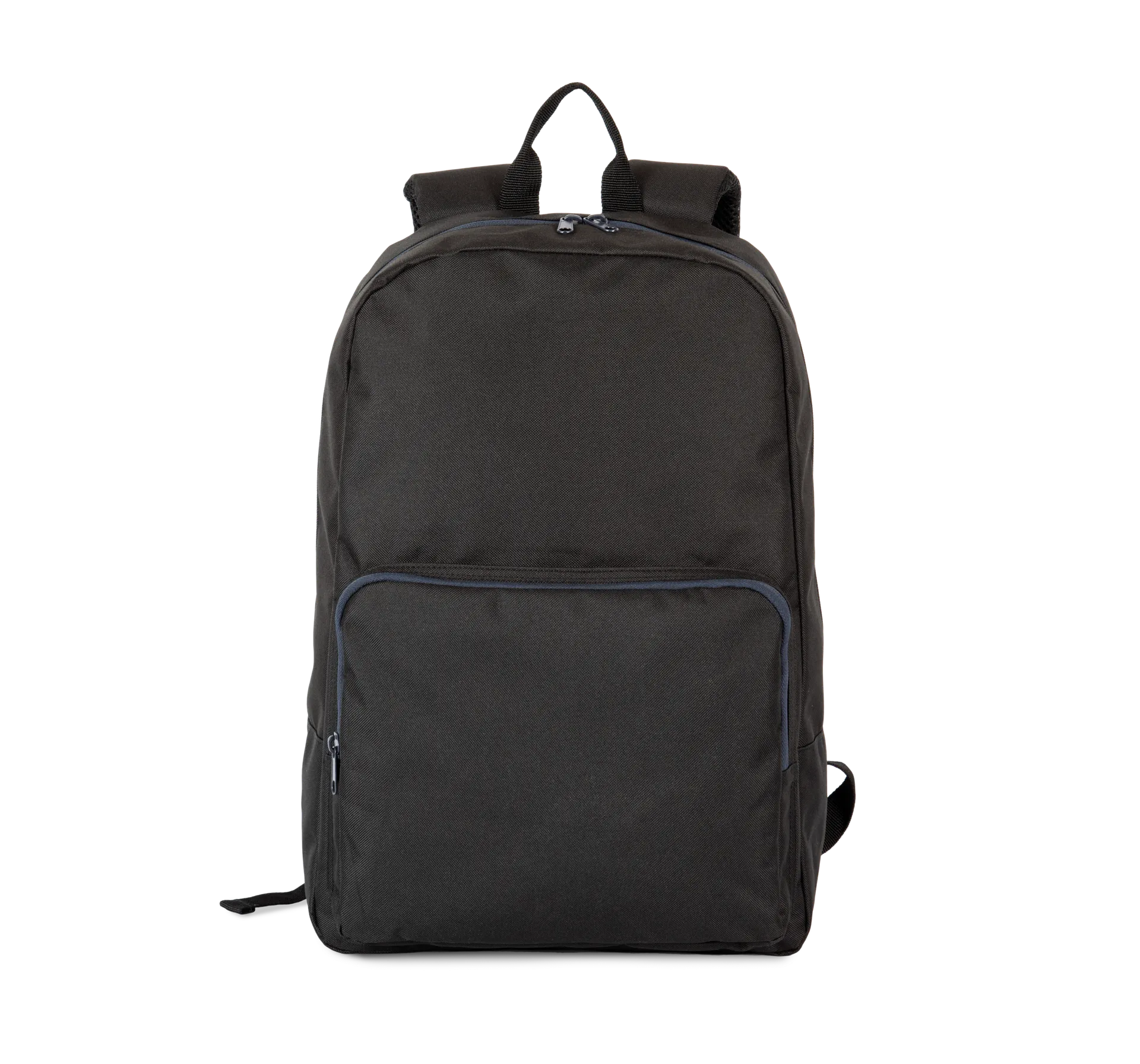 Rucksack mit kontrastfarbenem Reißverschluss